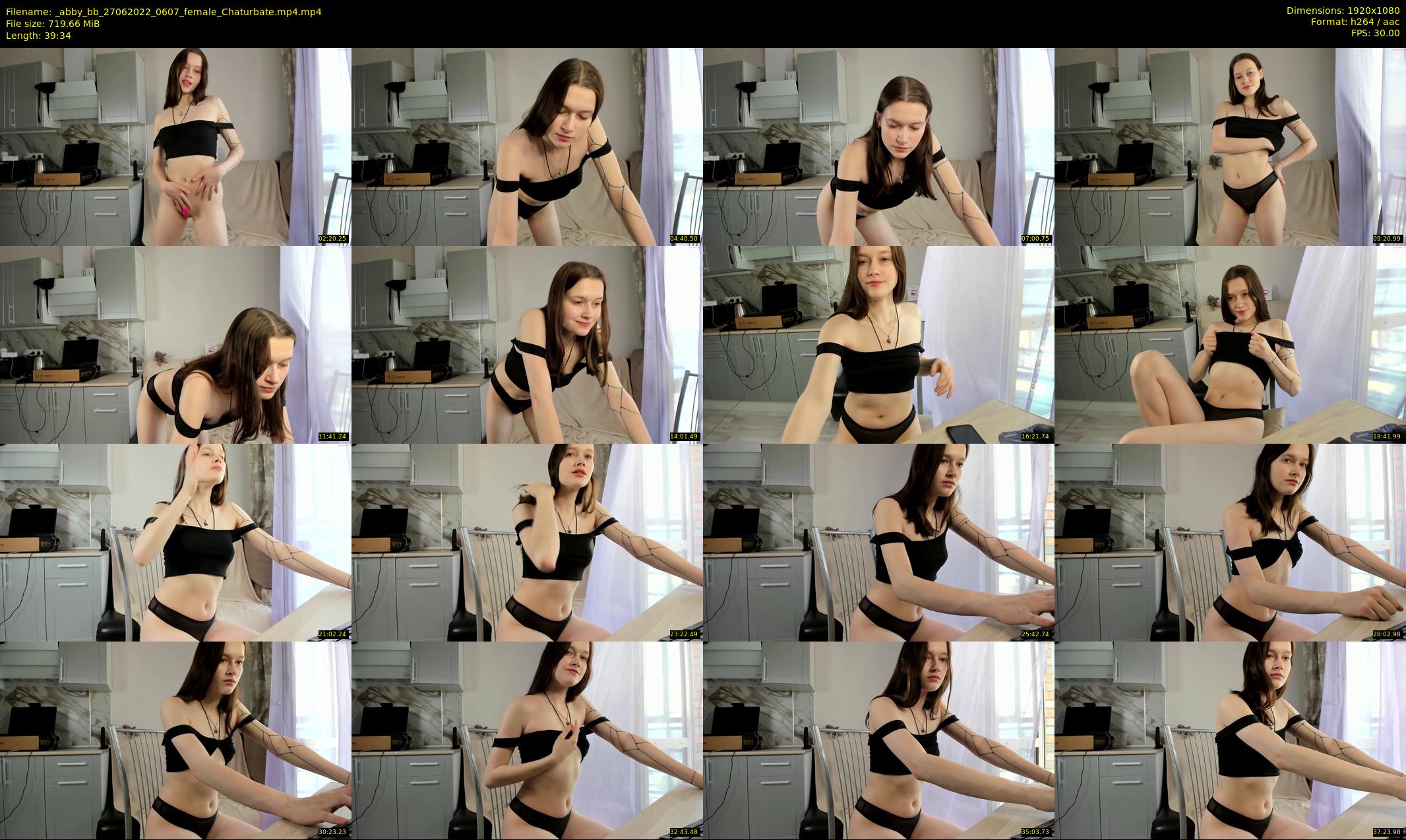 _abby_bb — 40 minute Chaturbate female cam show recording, 1080p, Jun 27, 2022
