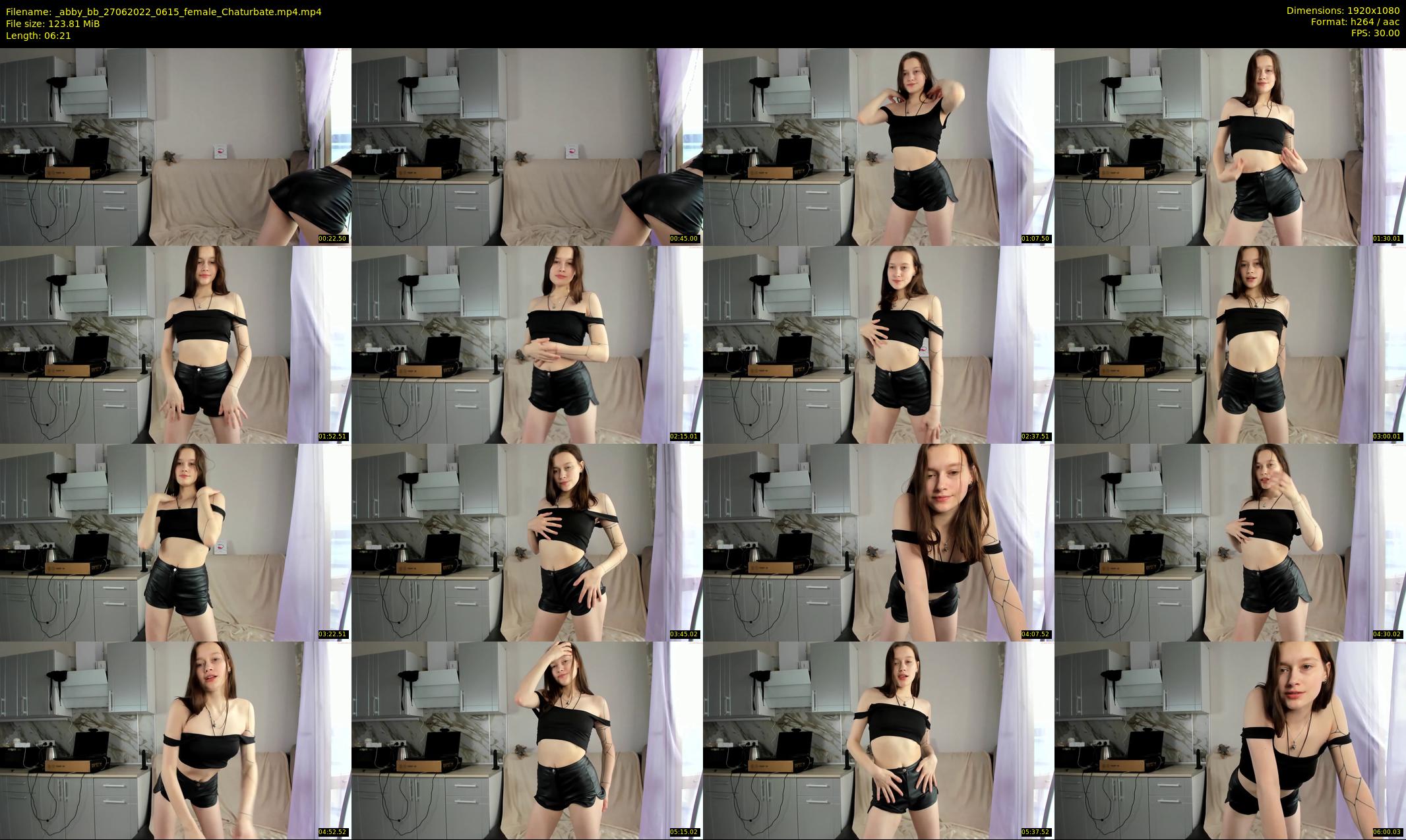 _abby_bb — 7 minute Chaturbate female cam show recording, 1080p, Jun 27, 2022