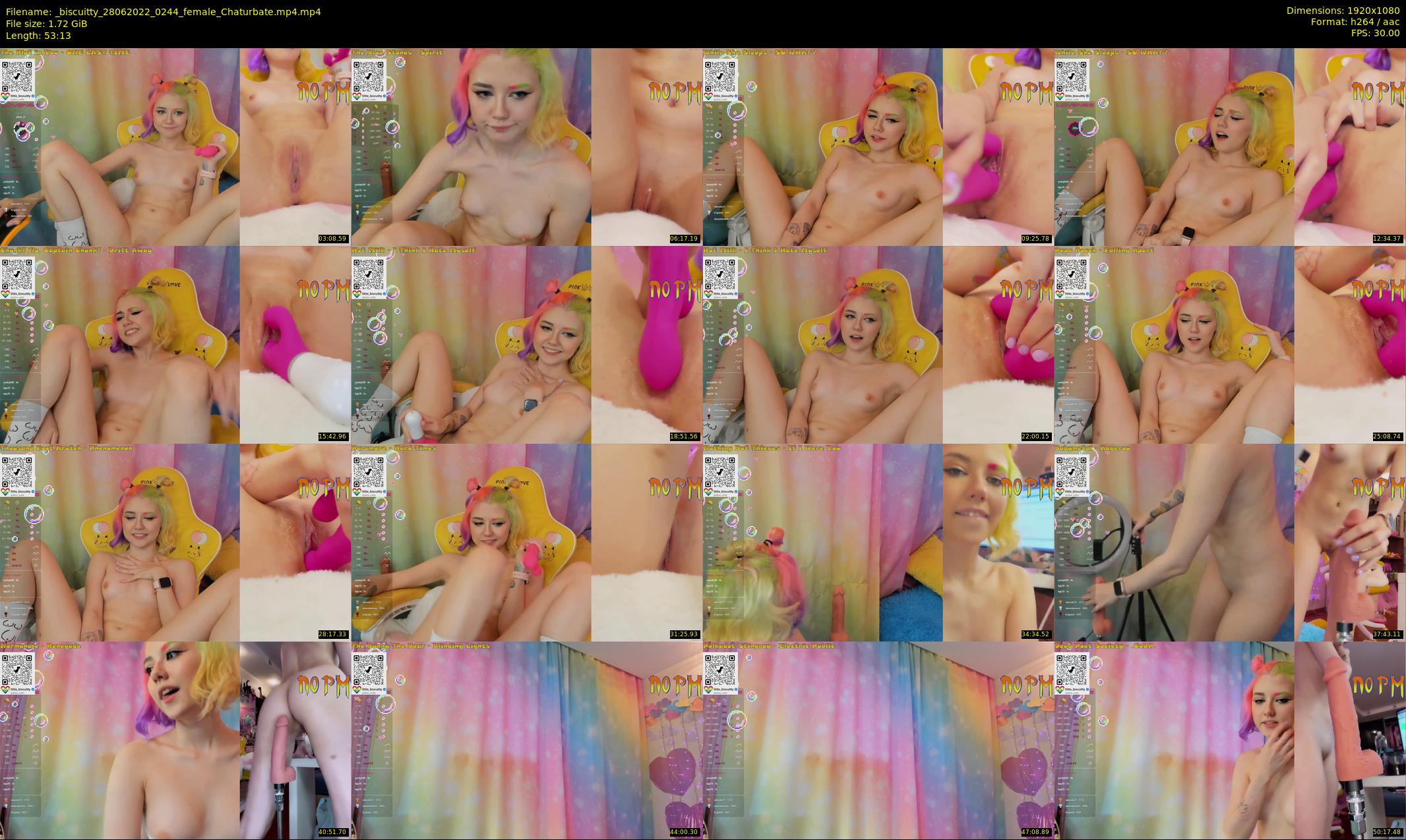 _biscuitty — 54 minute Chaturbate female cam show recording, 1080p, Jun 28, 2022