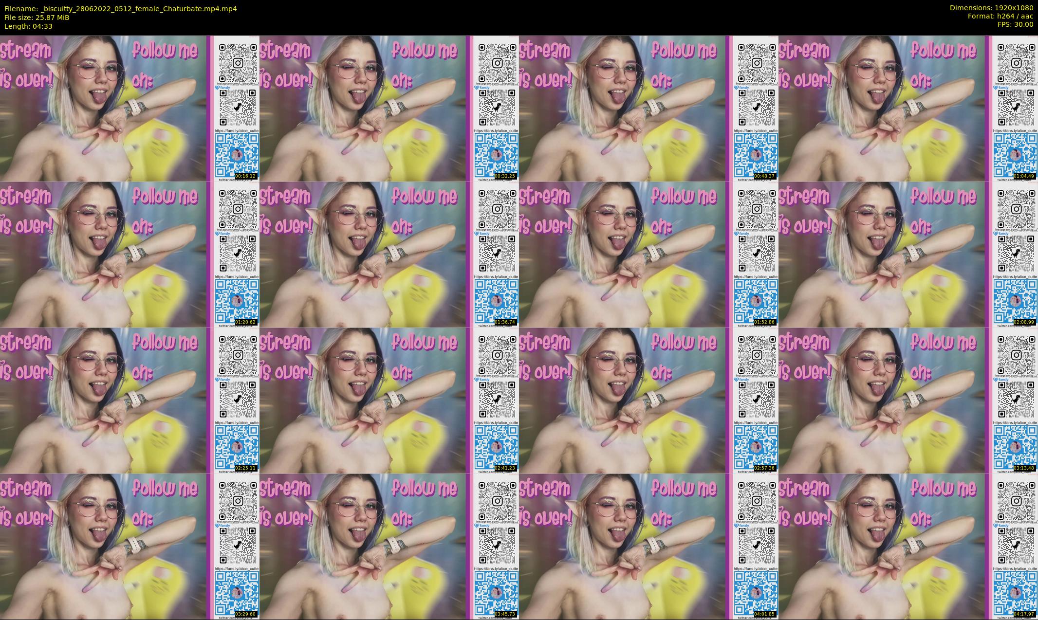 _biscuitty — 5 minute Chaturbate female cam show recording, 1080p, Jun 28, 2022