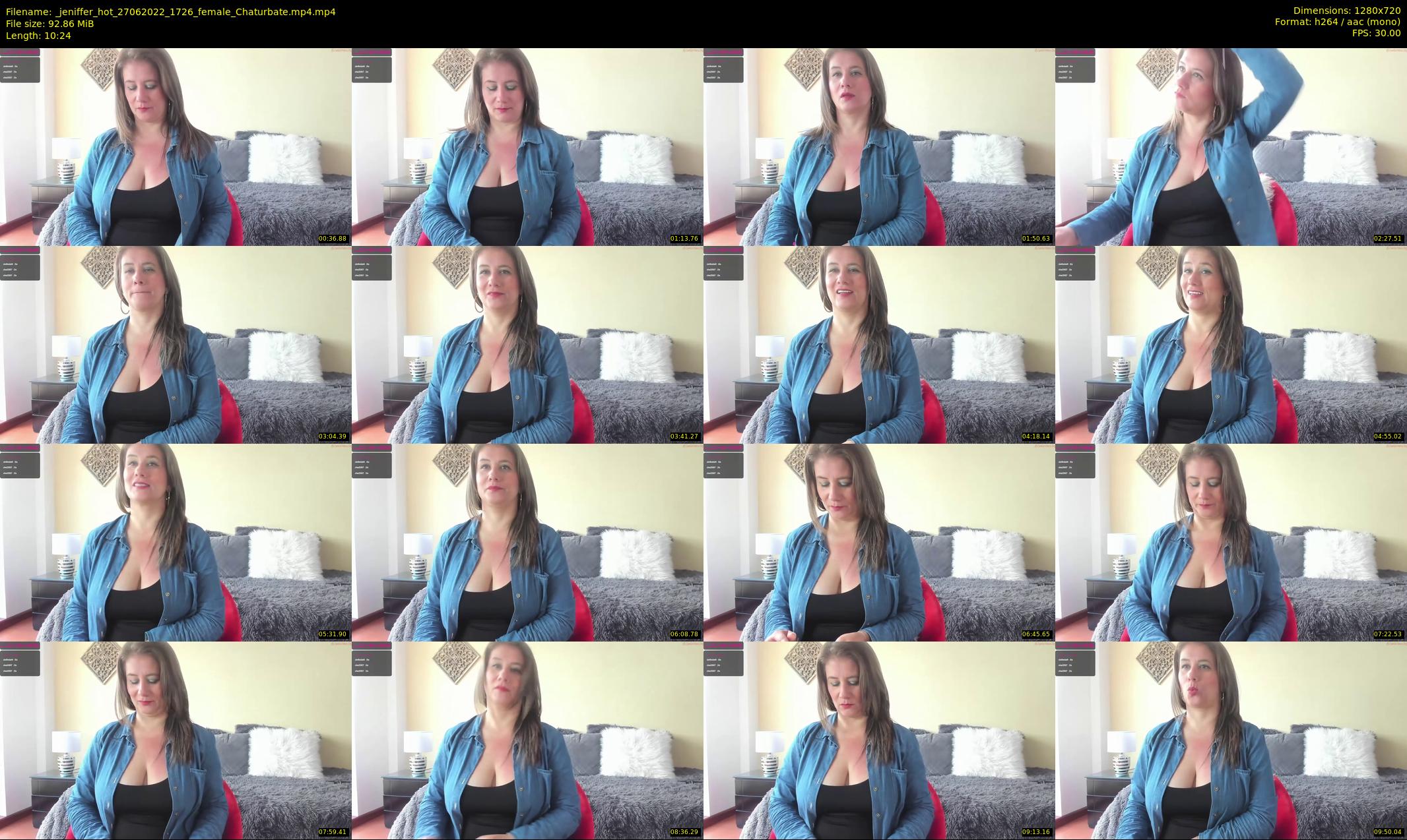 _jeniffer_hot — 11 minute Chaturbate female cam show recording, 720p, Jun 27, 2022
