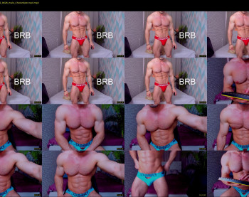 adam_muscle_ — 63 minute Chaturbate male cam show recording, 1080p, Jun 27, 2022