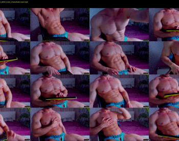 adam_muscle_ — 19 minute Chaturbate male cam show recording, 1080p, Jun 27, 2022