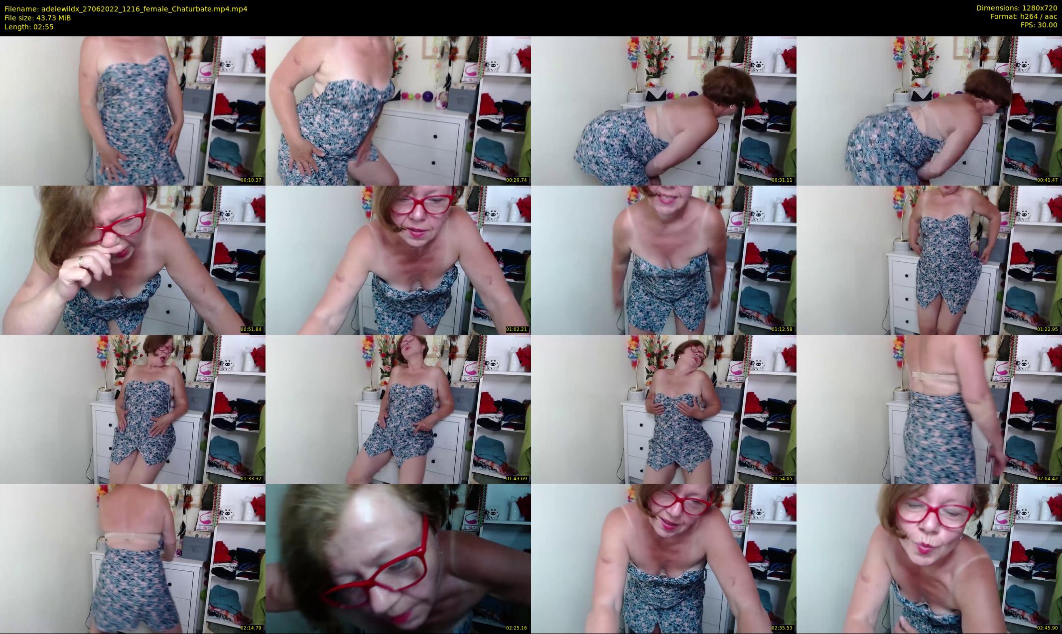 adelewildx — 3 minute Chaturbate female cam show recording, 720p, Jun 27, 2022