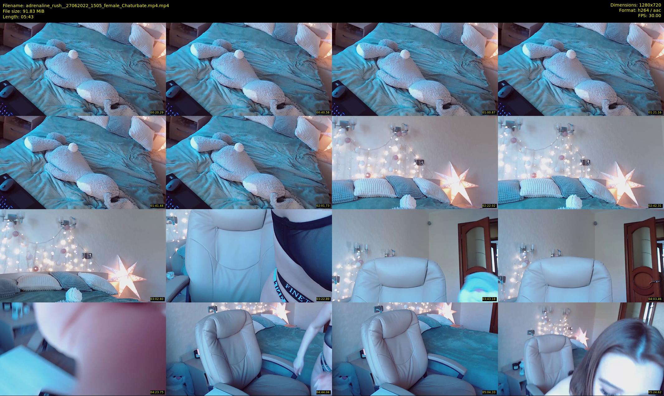 adrenaline_rush_ — 6 minute Chaturbate female cam show recording, 720p, Jun 27, 2022