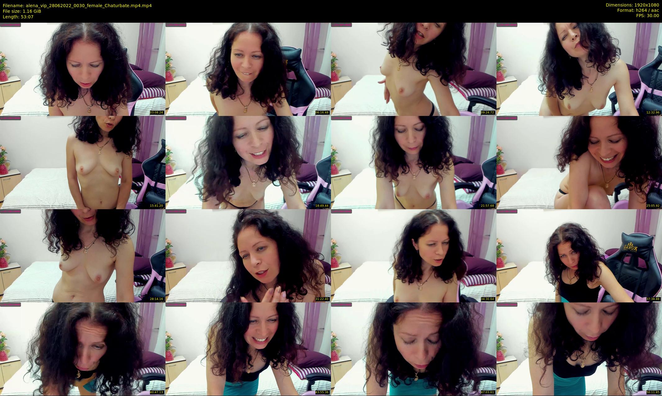 alena_vip — 54 minute Chaturbate female cam show recording, 1080p, Jun 28, 2022