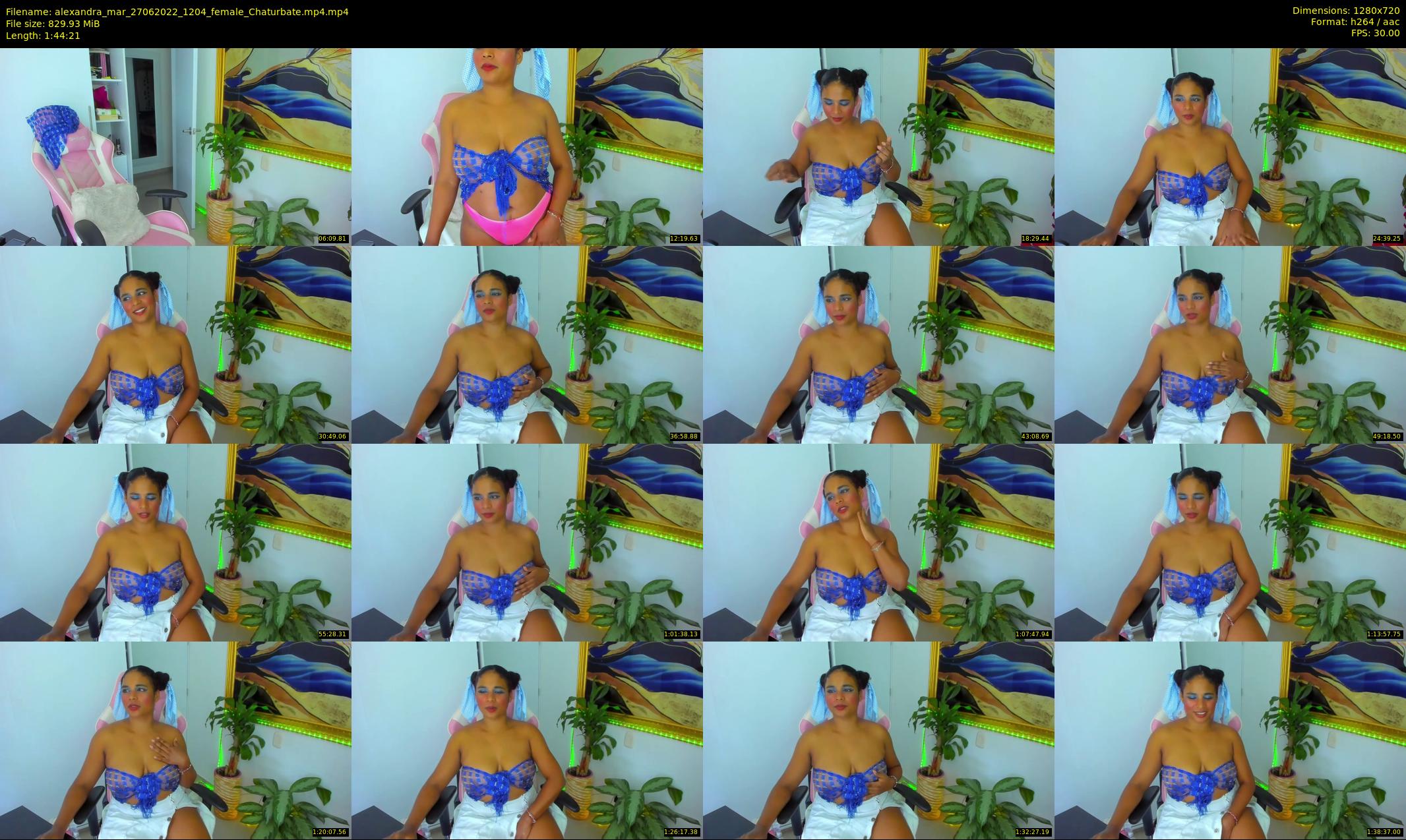 alexandra_mar — 105 minute Chaturbate female cam show recording, 720p, Jun 27, 2022