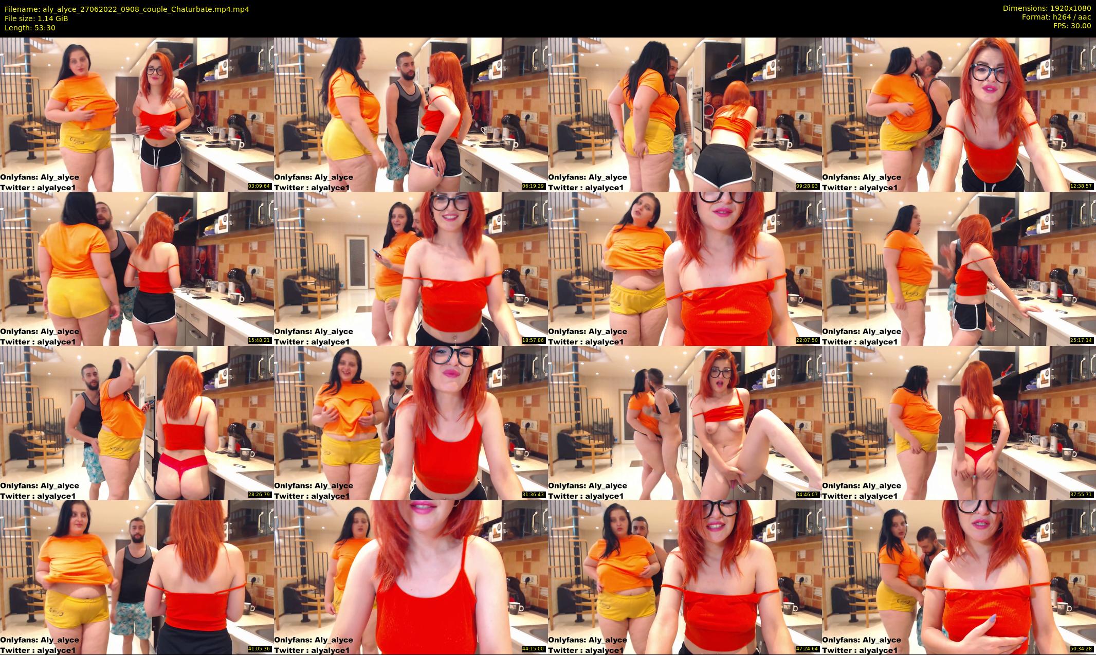 aly_alyce — 54 minute Chaturbate female cam show recording, 1080p, Jun 27, 2022