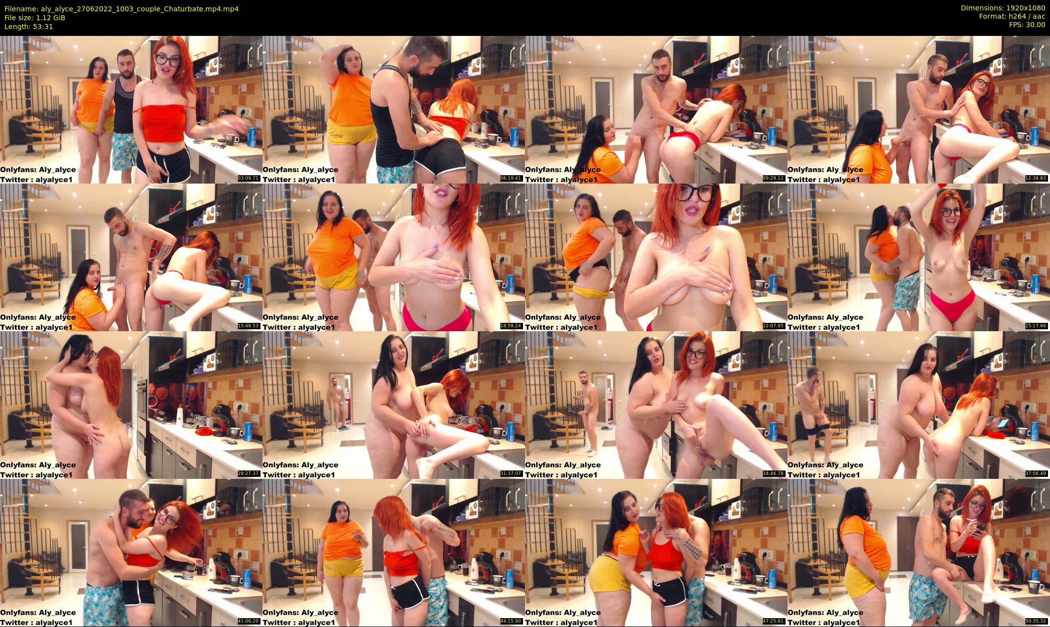 aly_alyce — 54 minute Chaturbate female cam show recording, 1080p, Jun 27, 2022