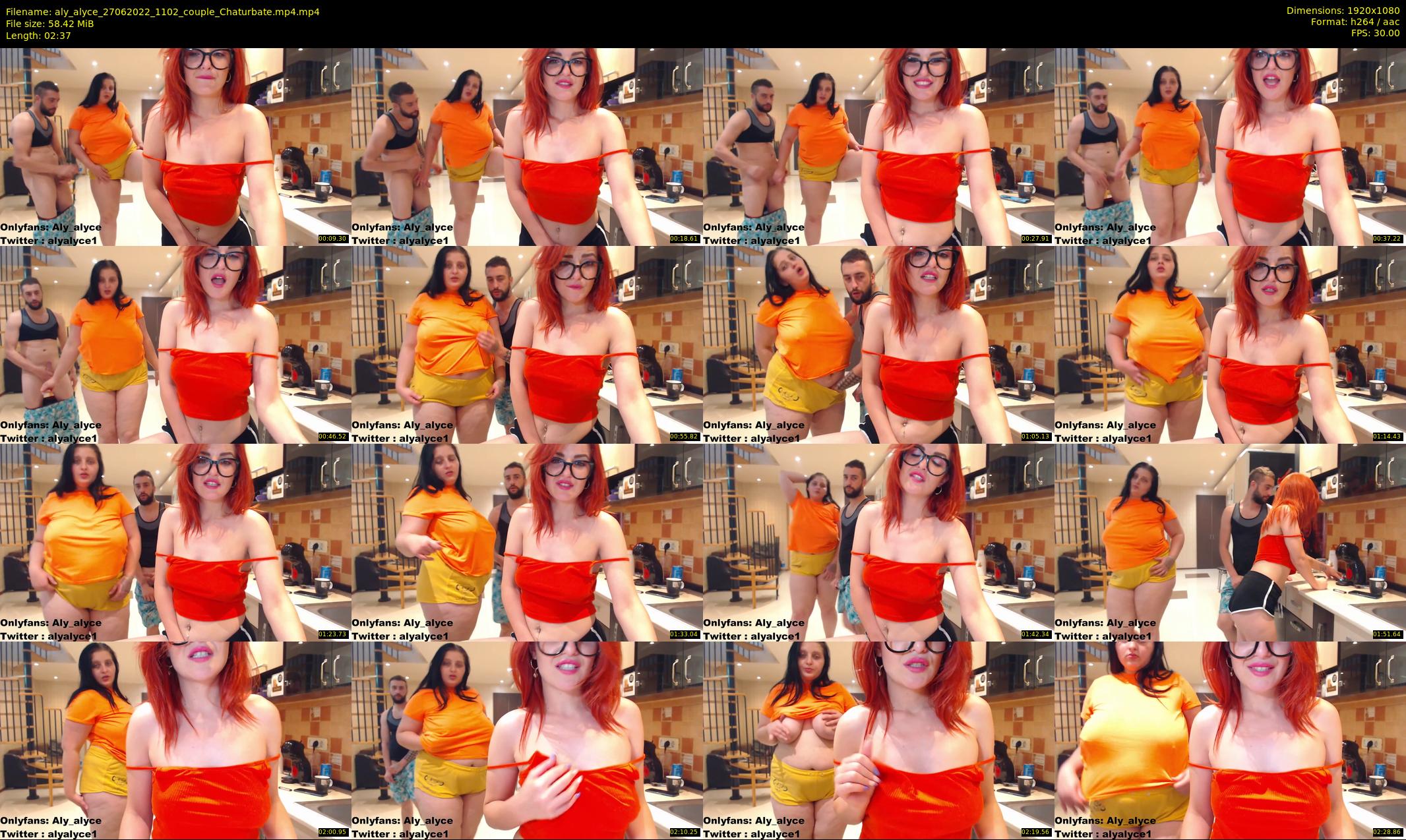 aly_alyce — 3 minute Chaturbate female cam show recording, 1080p, Jun 27, 2022