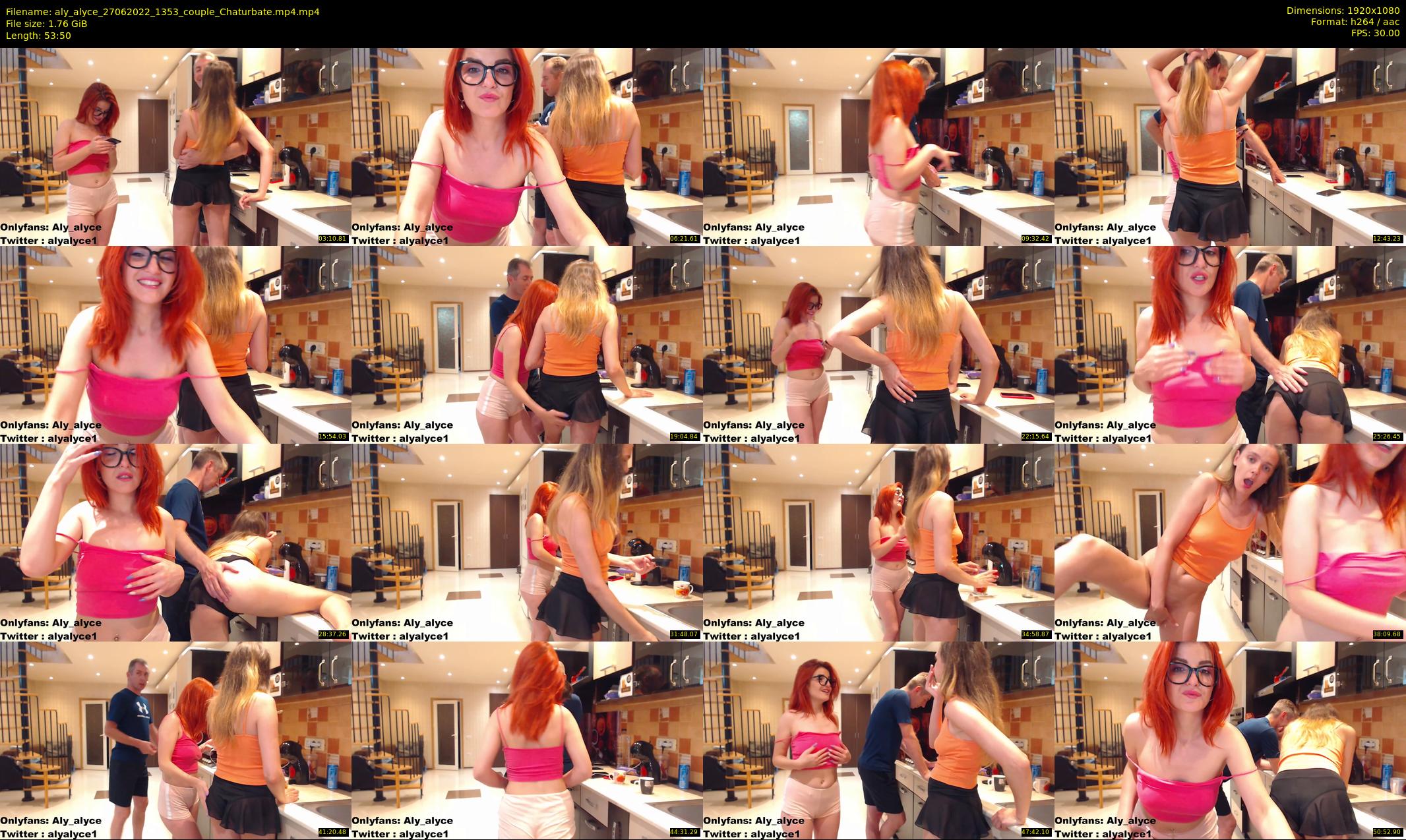 aly_alyce — 54 minute Chaturbate female cam show recording, 1080p, Jun 27, 2022