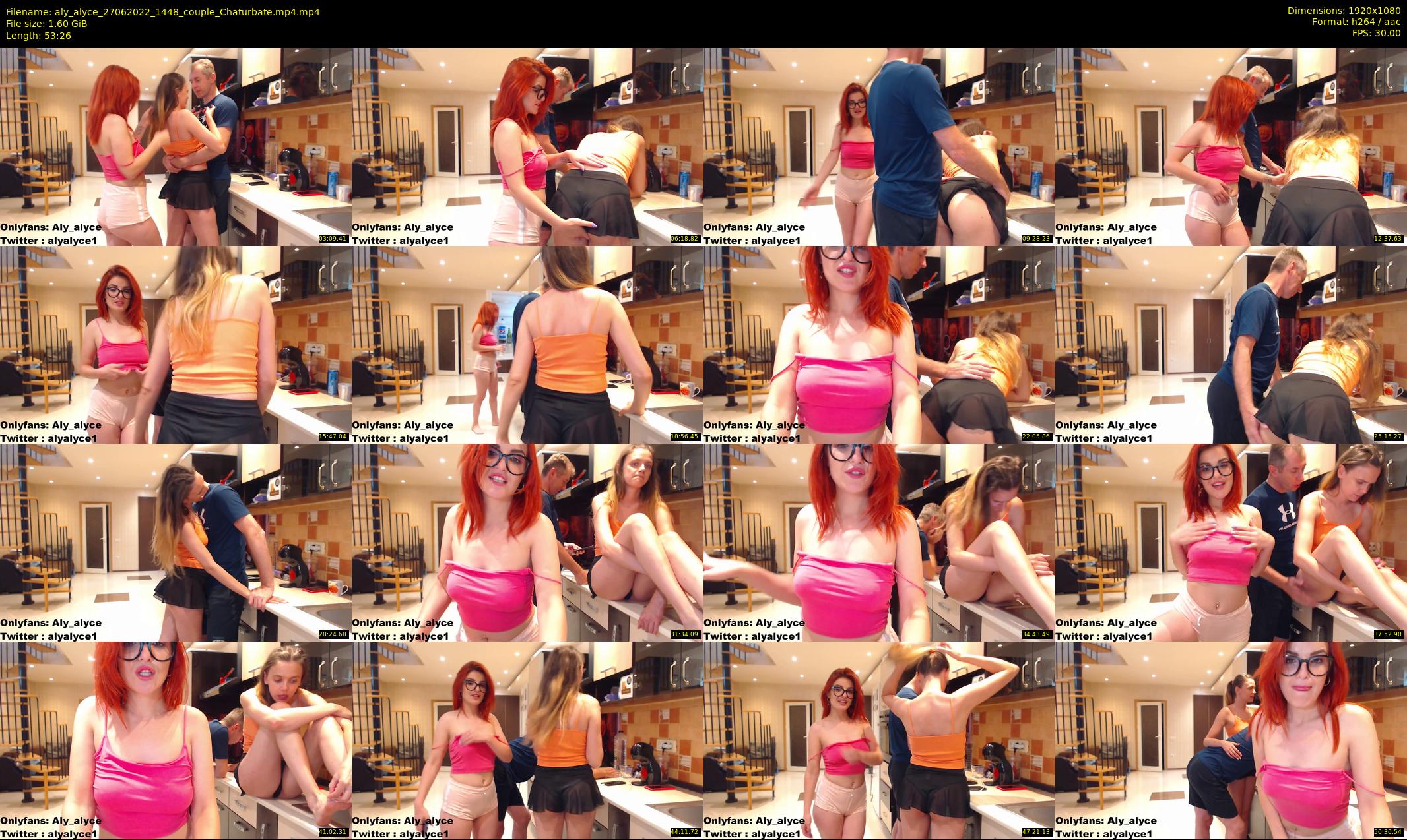 aly_alyce — 54 minute Chaturbate female cam show recording, 1080p, Jun 27, 2022
