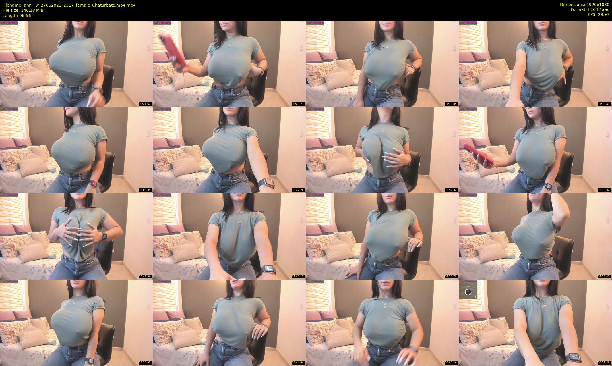 ann__w — 7 minute Chaturbate female cam show recording, 1080p, Jun 27, 2022