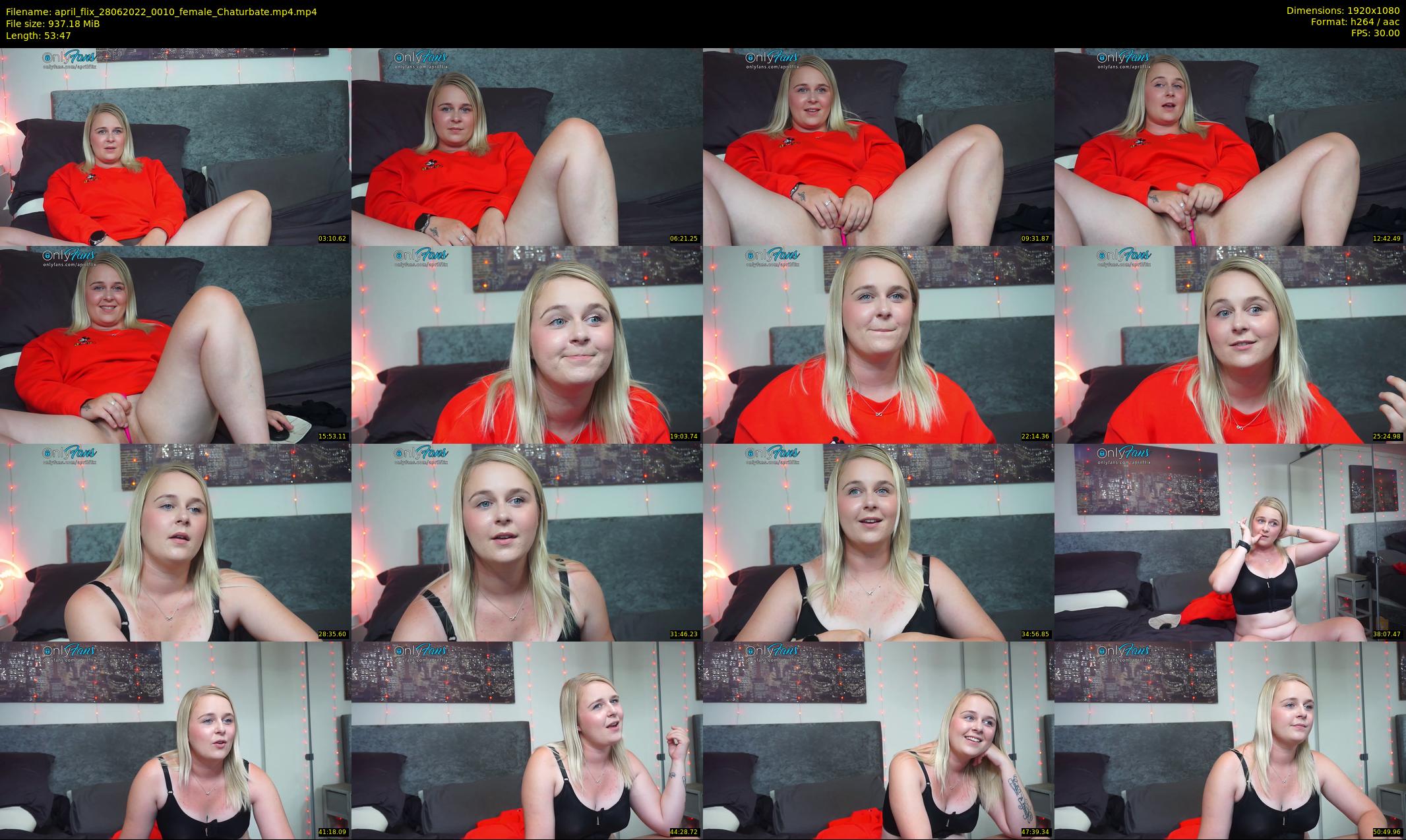 april_flix — 54 minute Chaturbate female cam show recording, 1080p, Jun 28, 2022