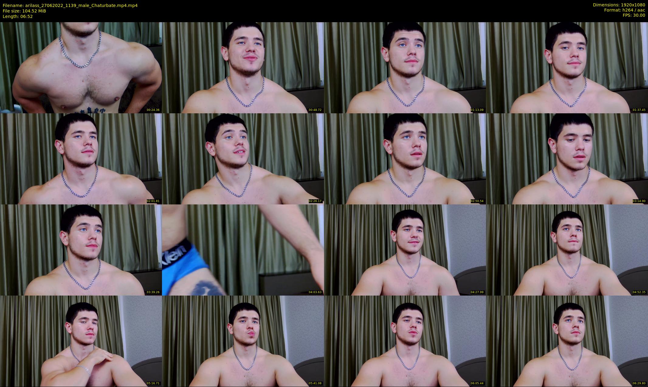 arilass — 7 minute Chaturbate male cam show recording, 1080p, Jun 27, 2022