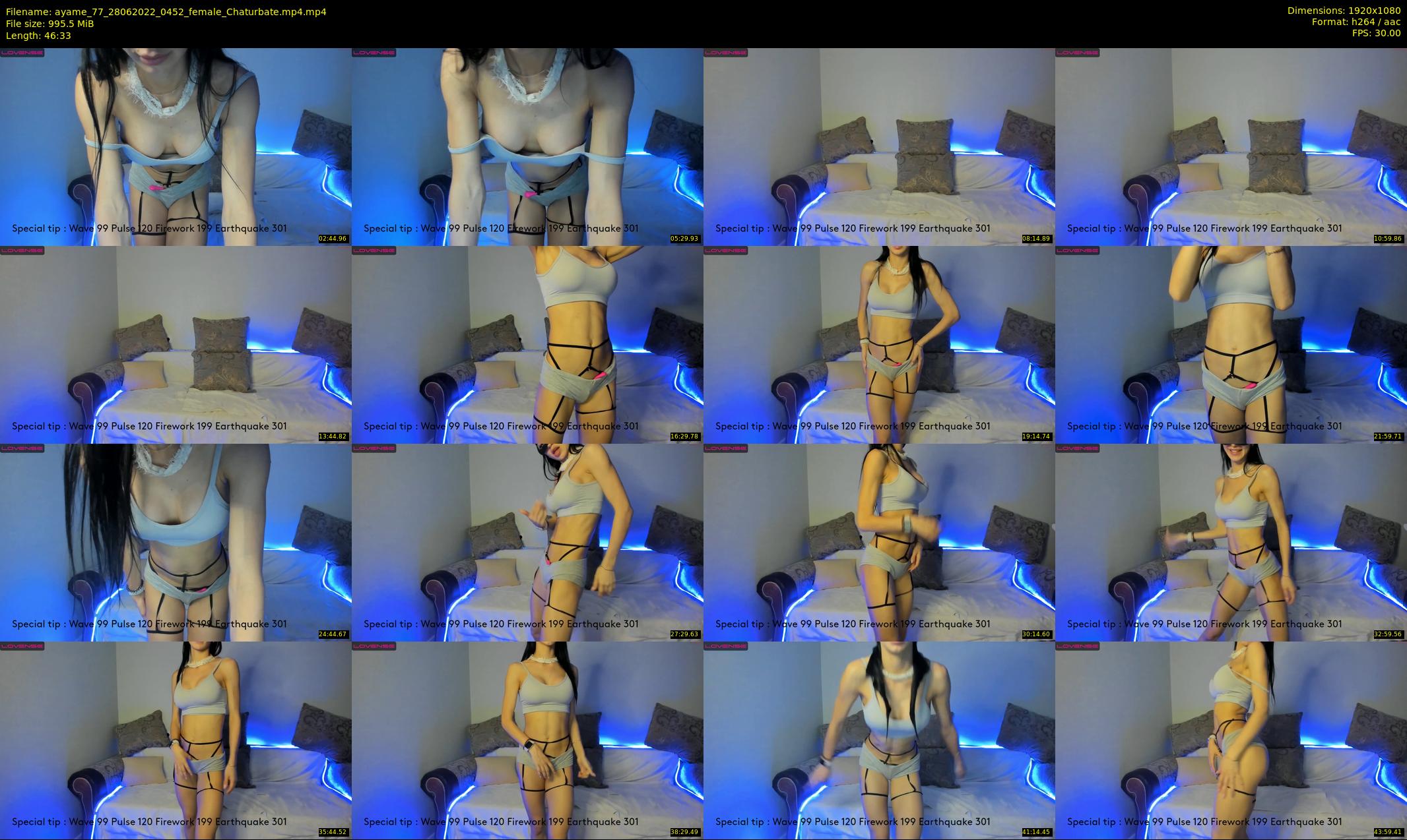 ayame_77 — 47 minute Chaturbate female cam show recording, 1080p, Jun 28, 2022