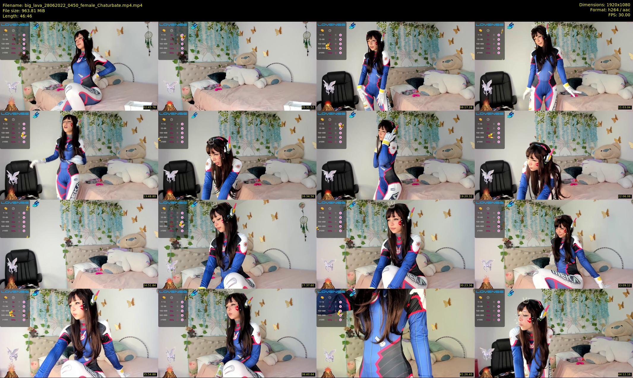 big_lava — 47 minute Chaturbate female cam show recording, 1080p, Jun 28, 2022