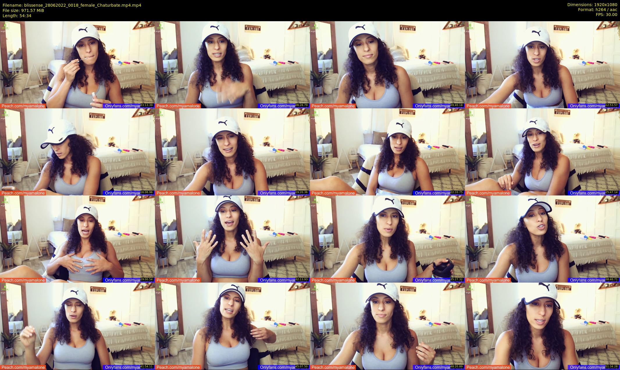 blissense — 55 minute Chaturbate female cam show recording, 1080p, Jun 28, 2022