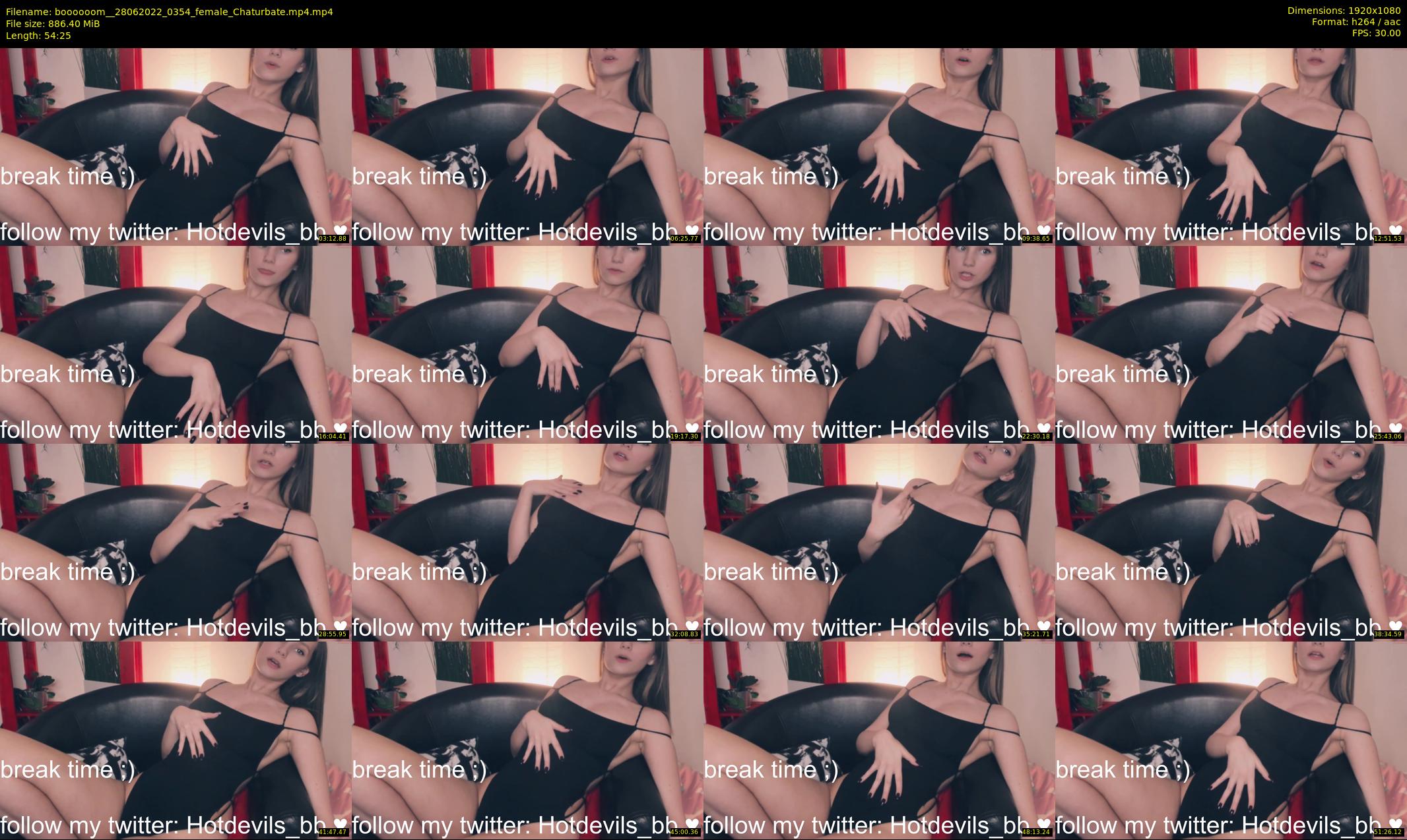 boooooom_ — 55 minute Chaturbate female cam show recording, 1080p, Jun 28, 2022