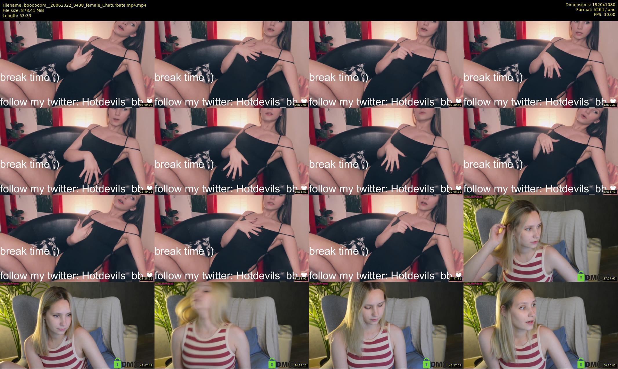 boooooom_ — 54 minute Chaturbate female cam show recording, 1080p, Jun 28, 2022