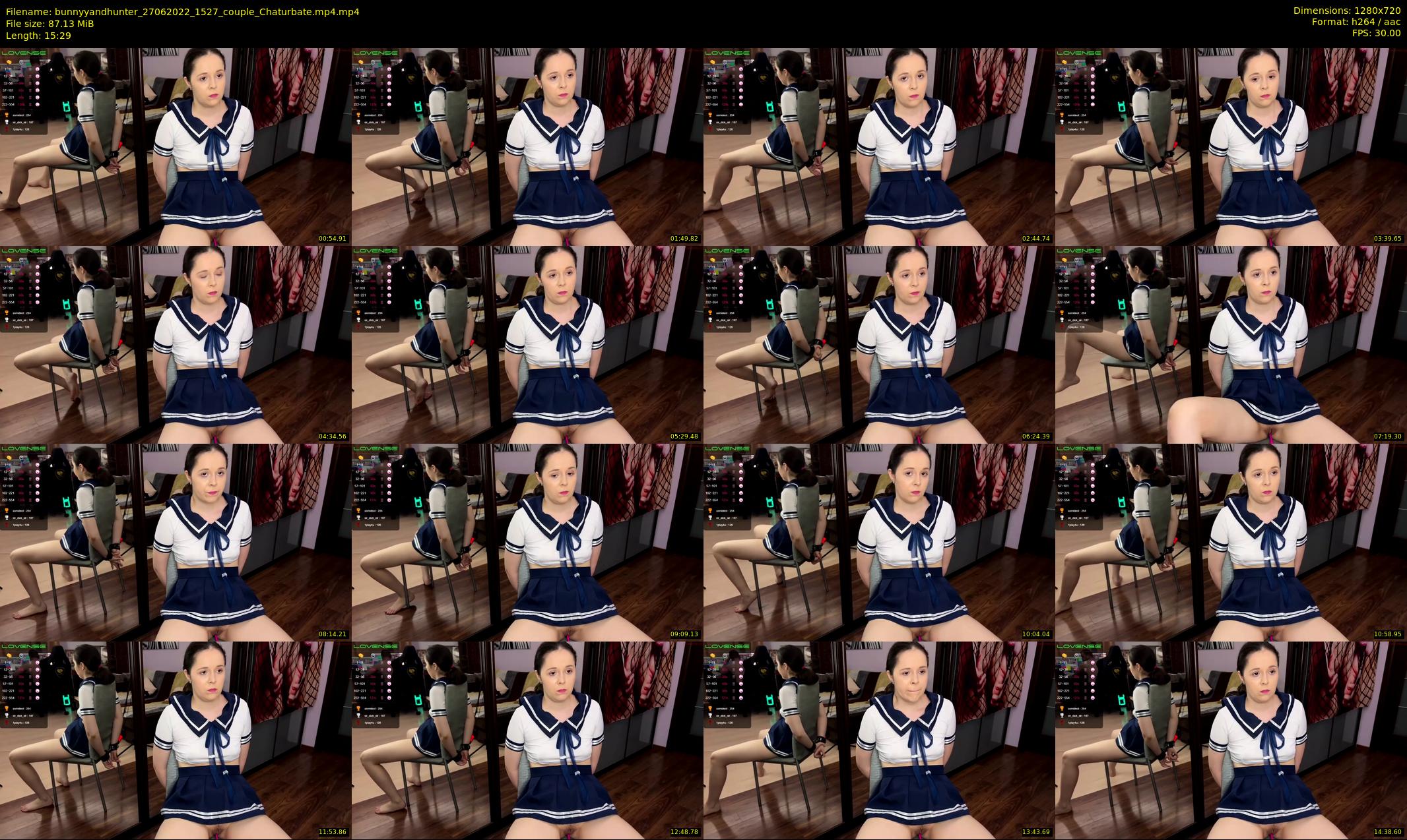 bunnyyandhunter — 16 minute Chaturbate couple cam show recording, 720p, Jun 27, 2022
