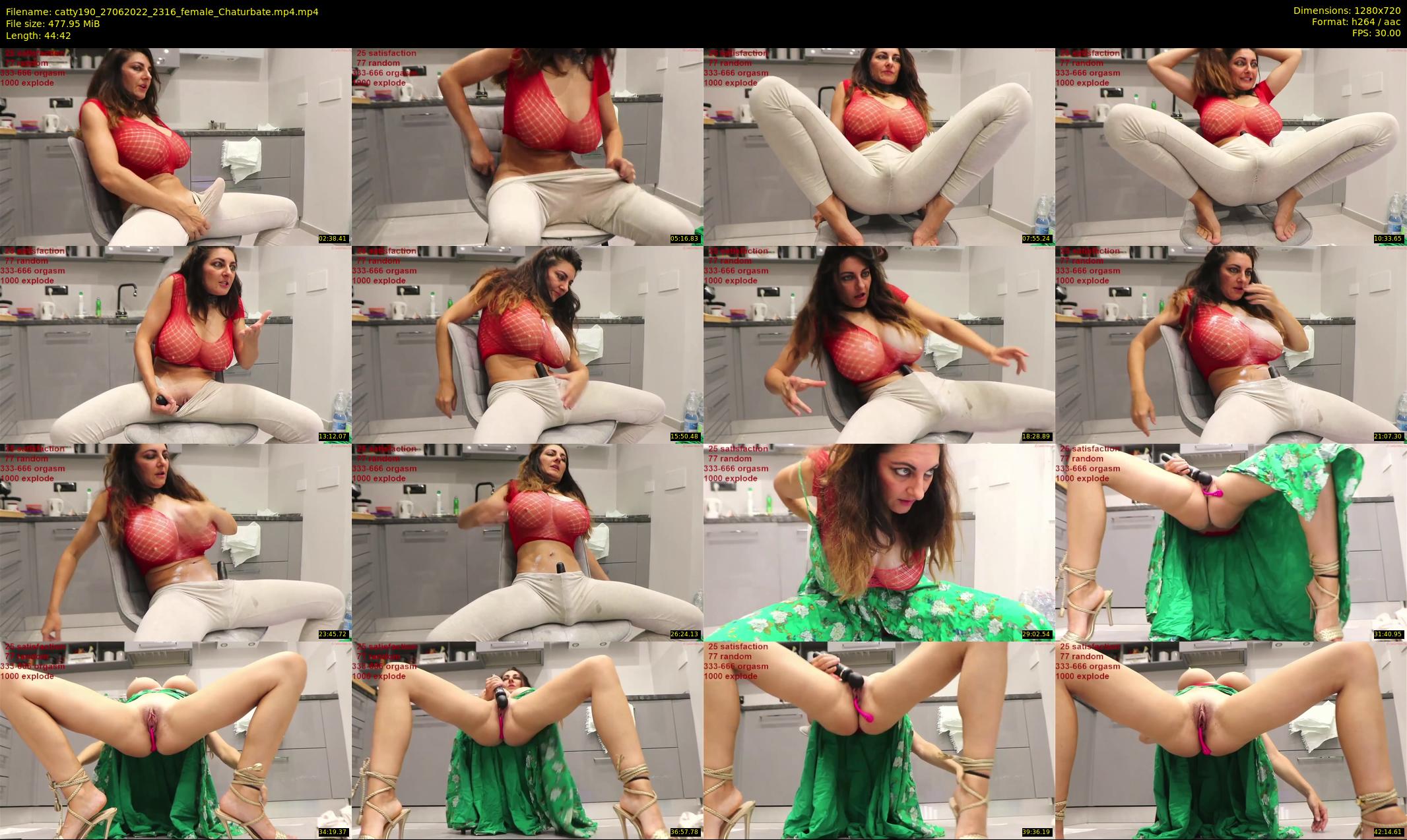 catty190 — 45 minute Chaturbate female cam show recording, 720p, Jun 27, 2022