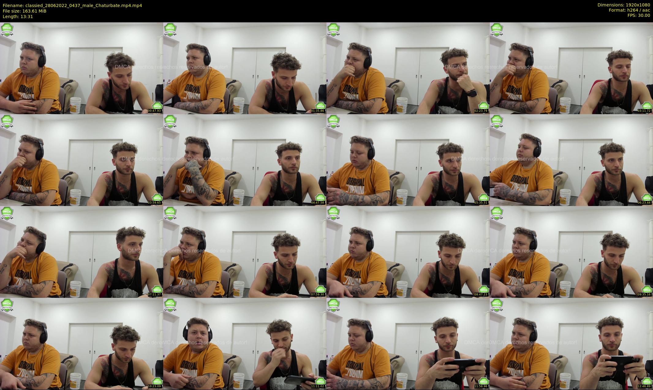 classied — 14 minute Chaturbate male cam show recording, 1080p, Jun 28, 2022