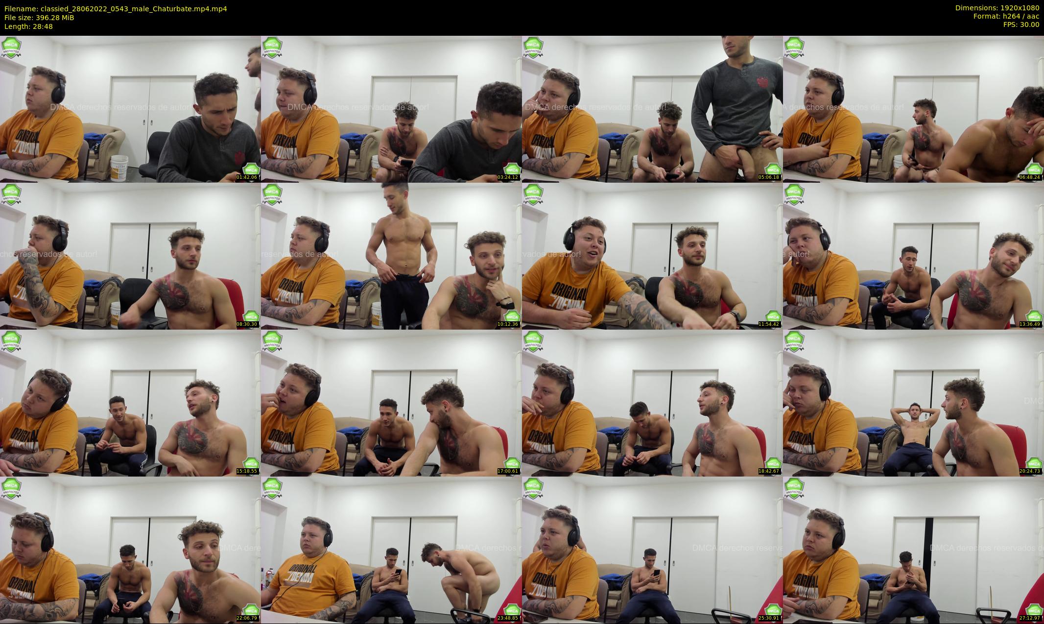 classied — 29 minute Chaturbate male cam show recording, 1080p, Jun 28, 2022