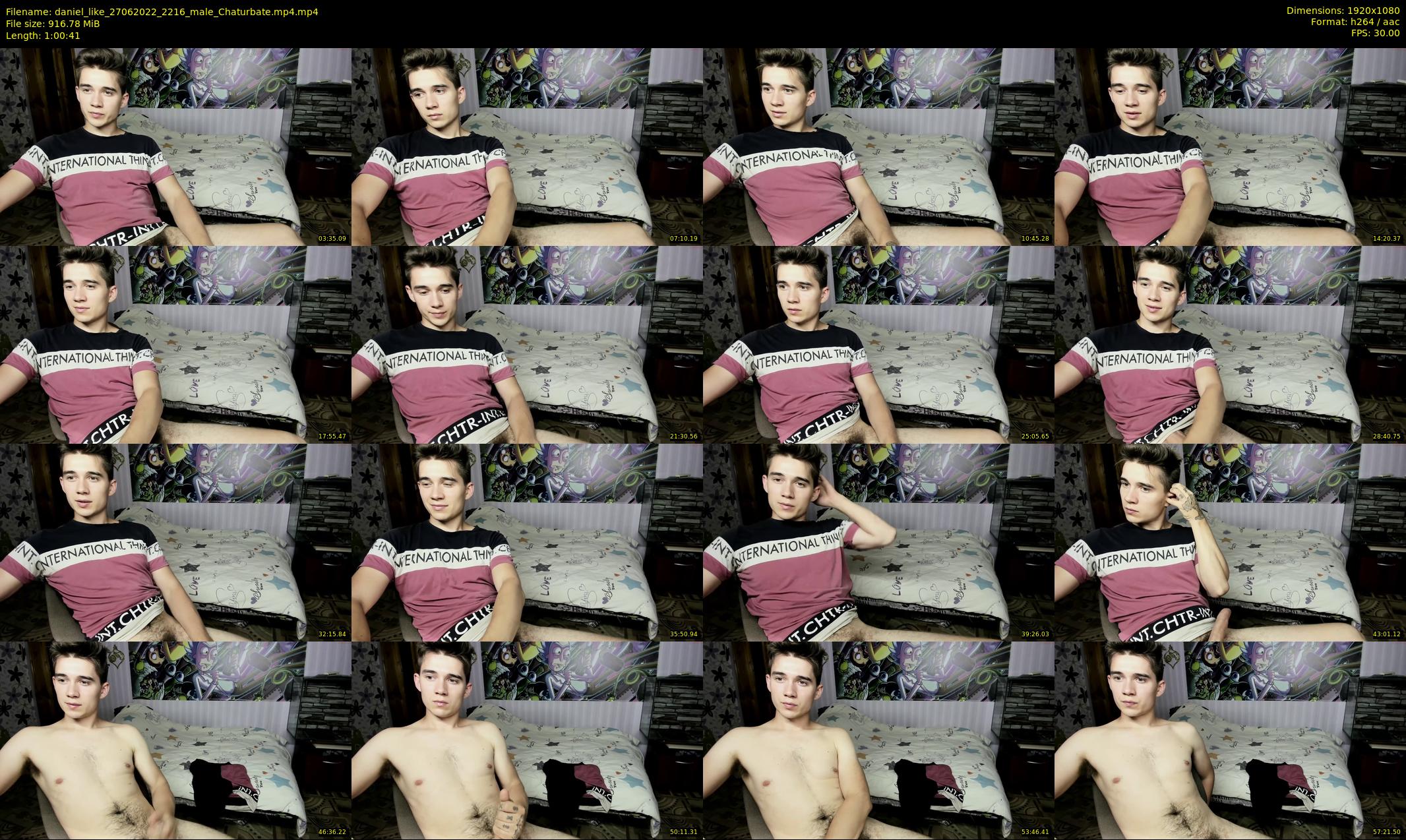 daniel_like — 61 minute Chaturbate male cam show recording, 1080p, Jun 27, 2022