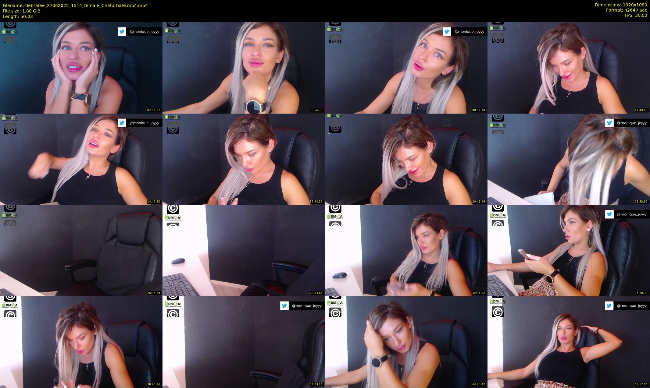 debralee — 51 minute Chaturbate female cam show recording, 1080p, Jun 27, 2022