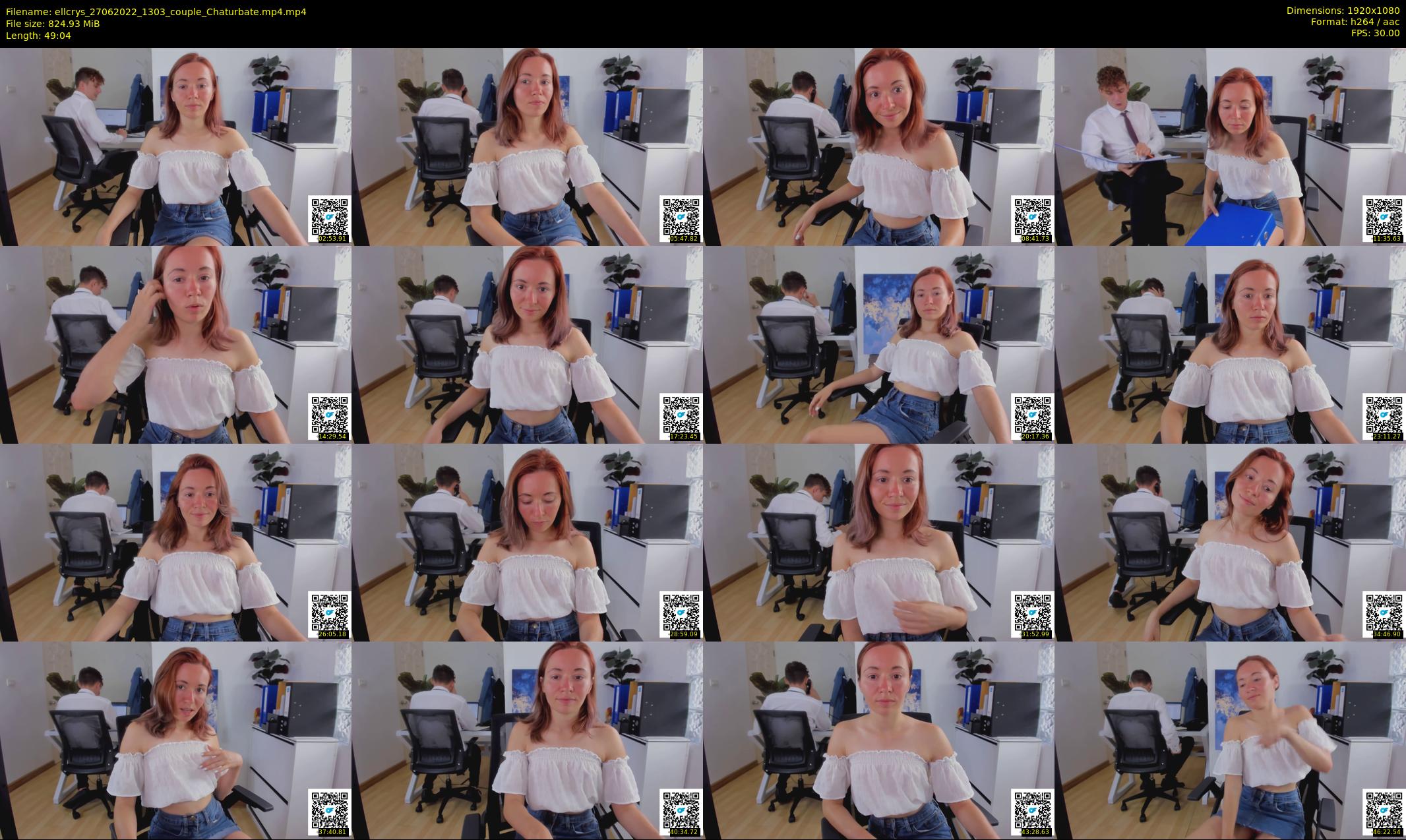 ellcrys — 50 minute Chaturbate couple cam show recording, 1080p, Jun 27, 2022