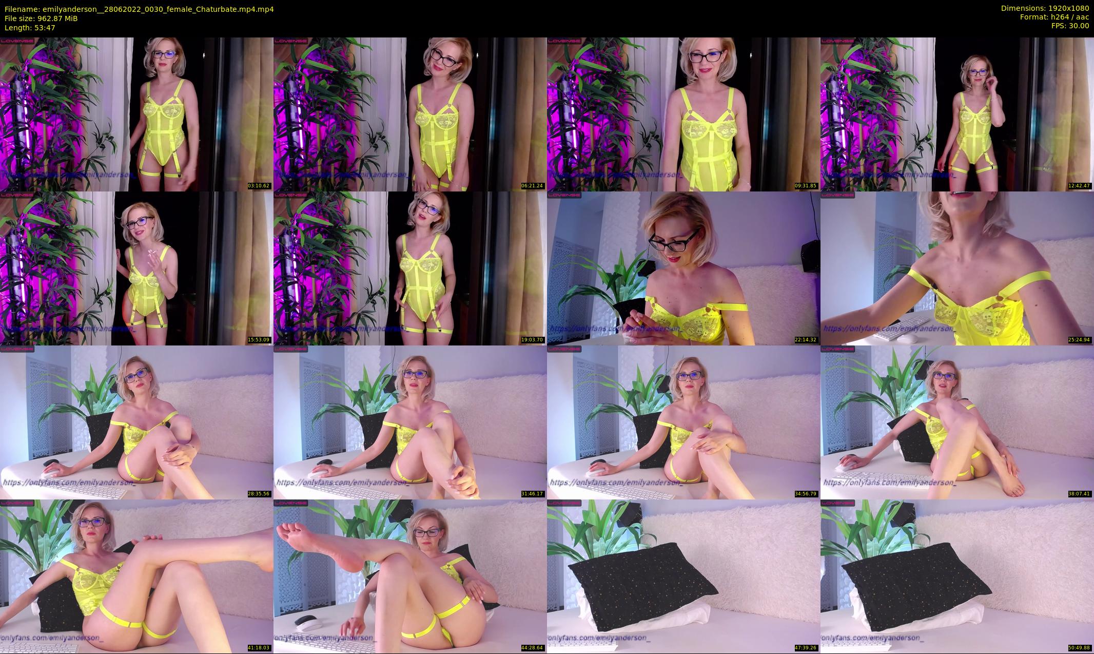 emilyanderson_ — 54 minute Chaturbate female cam show recording, 1080p, Jun 28, 2022