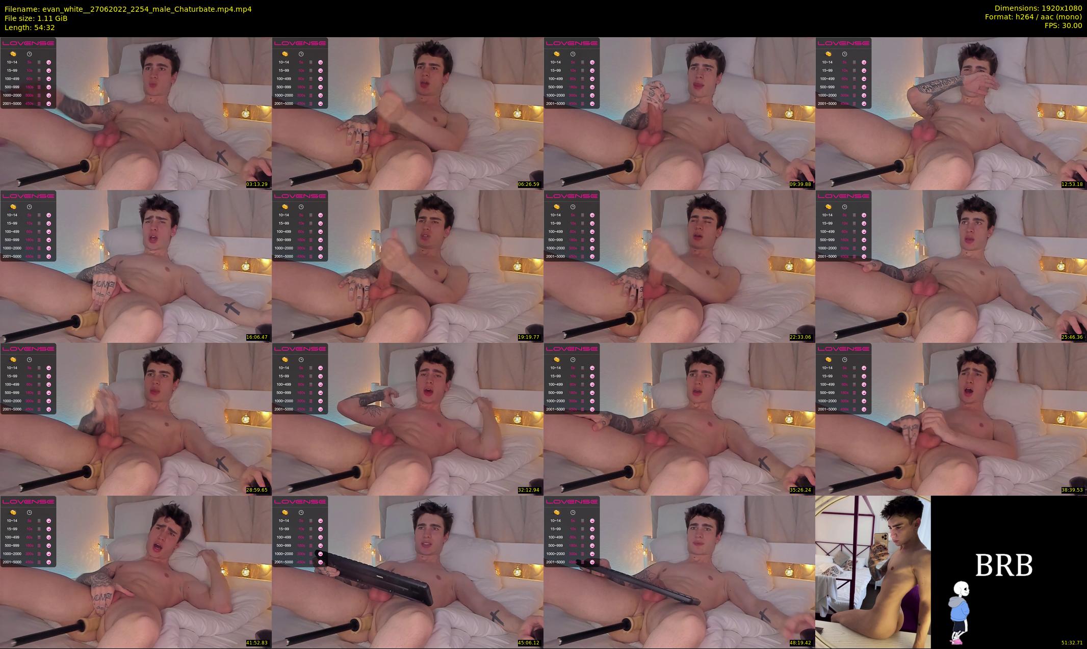 evan_white_ — 55 minute Chaturbate male cam show recording, 1080p, Jun 27, 2022