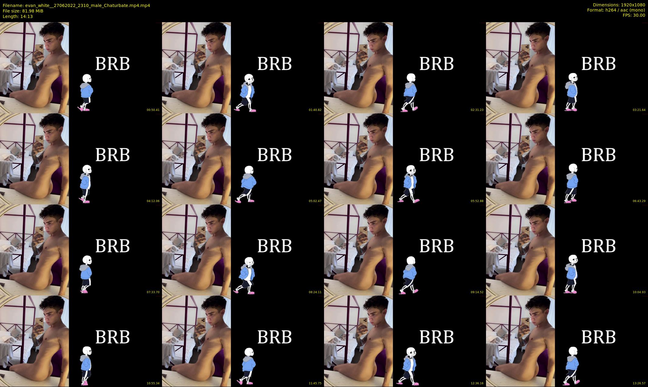 evan_white_ — 15 minute Chaturbate male cam show recording, 1080p, Jun 27, 2022
