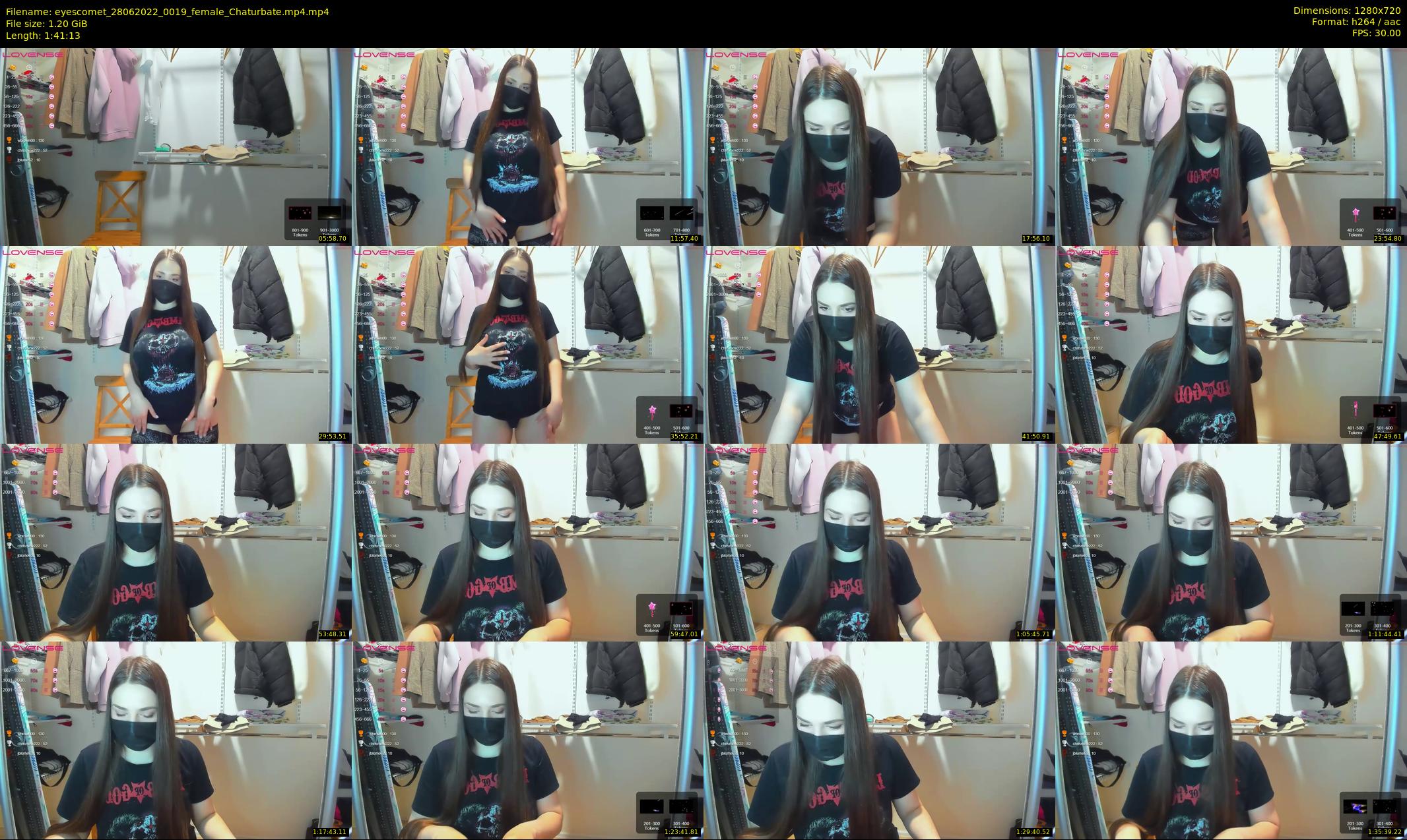 eyescomet — 102 minute Chaturbate female cam show recording, 720p, Jun 28, 2022