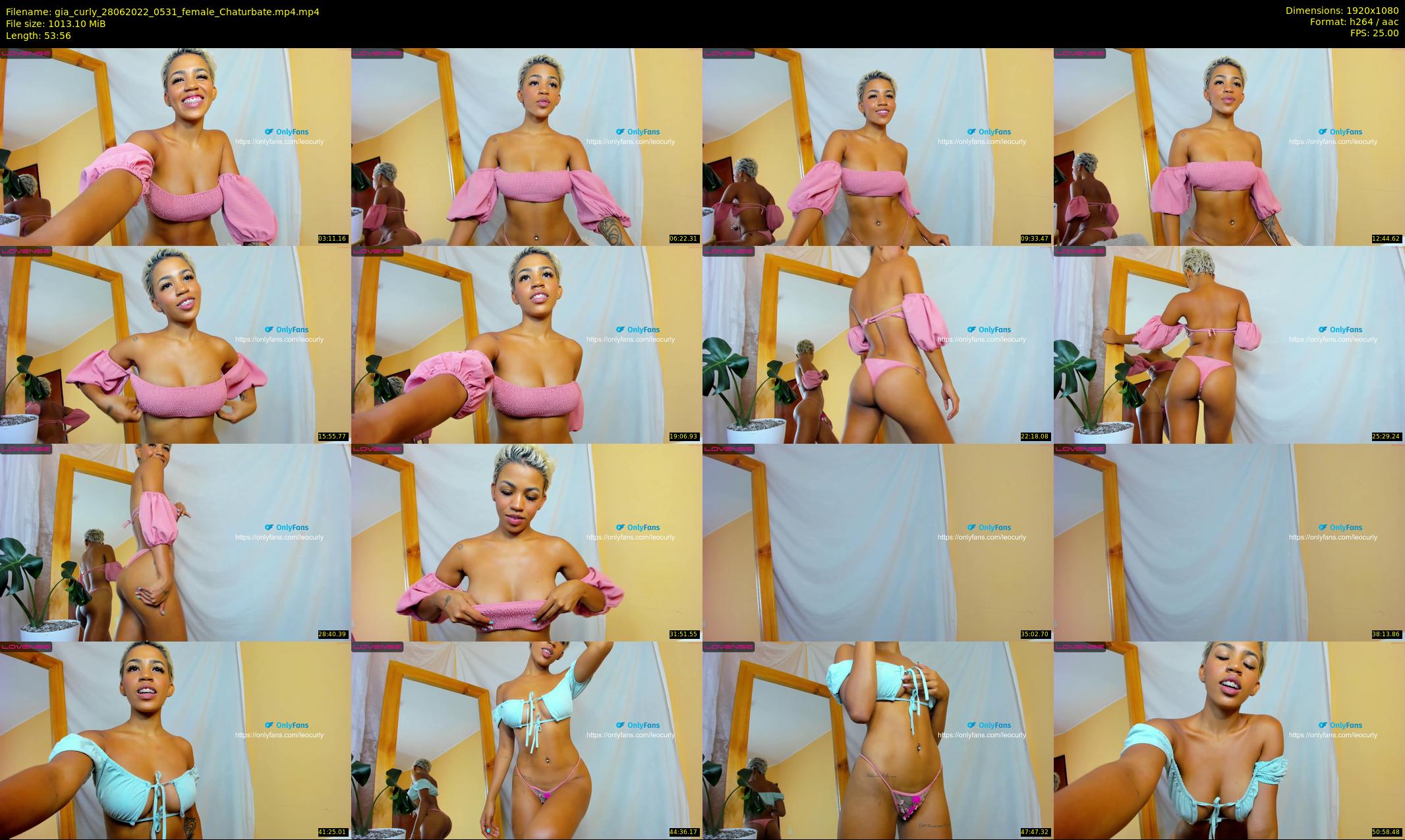 gia_curly — 54 minute Chaturbate female cam show recording, 1080p, Jun 28, 2022