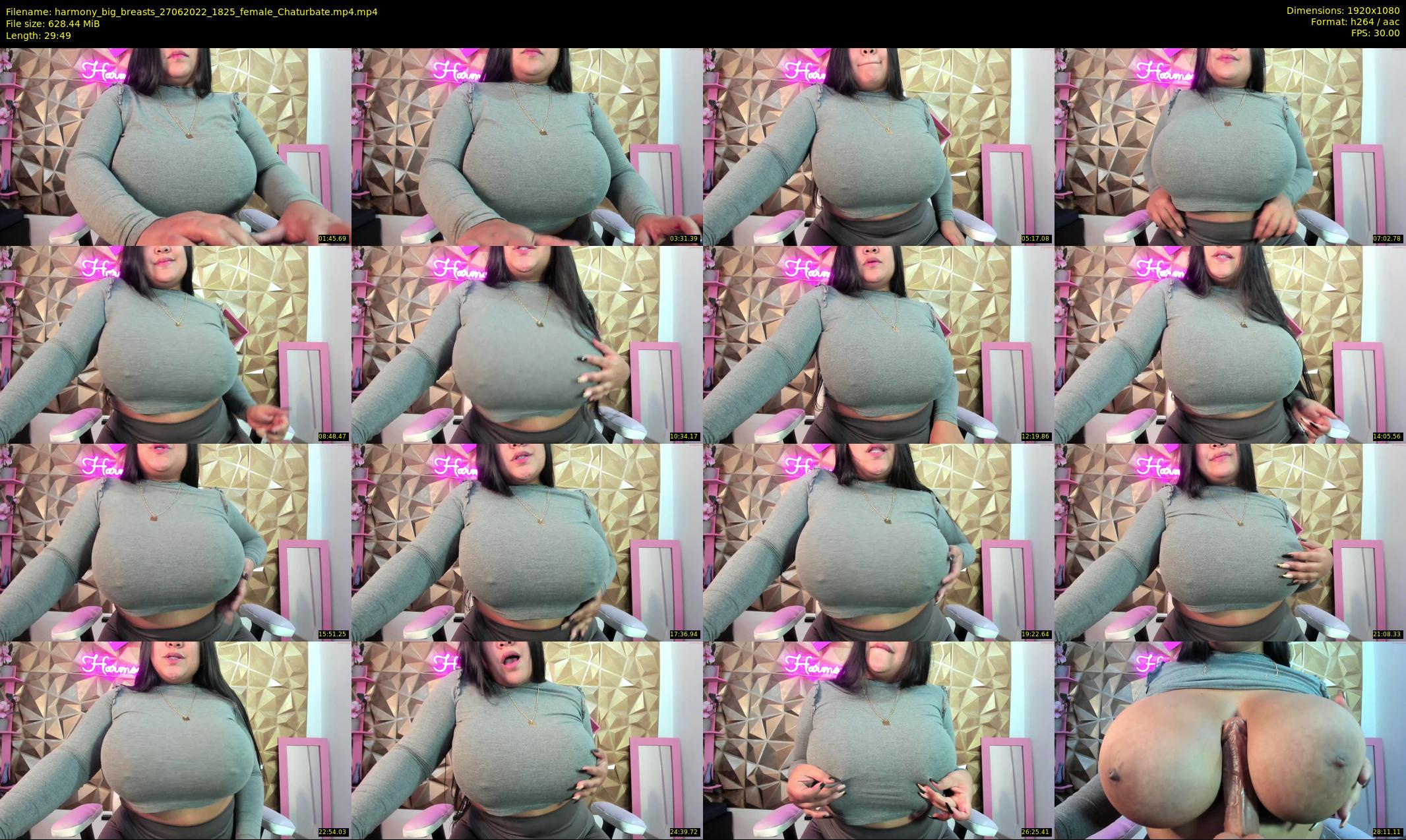 harmony_big_breasts — 30 minute Chaturbate female cam show recording, 1080p, Jun 27, 2022