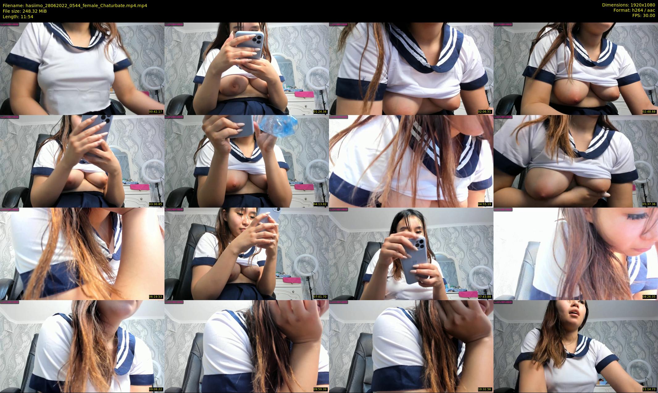 hasiimo — 12 minute Chaturbate female cam show recording, 1080p, Jun 28, 2022