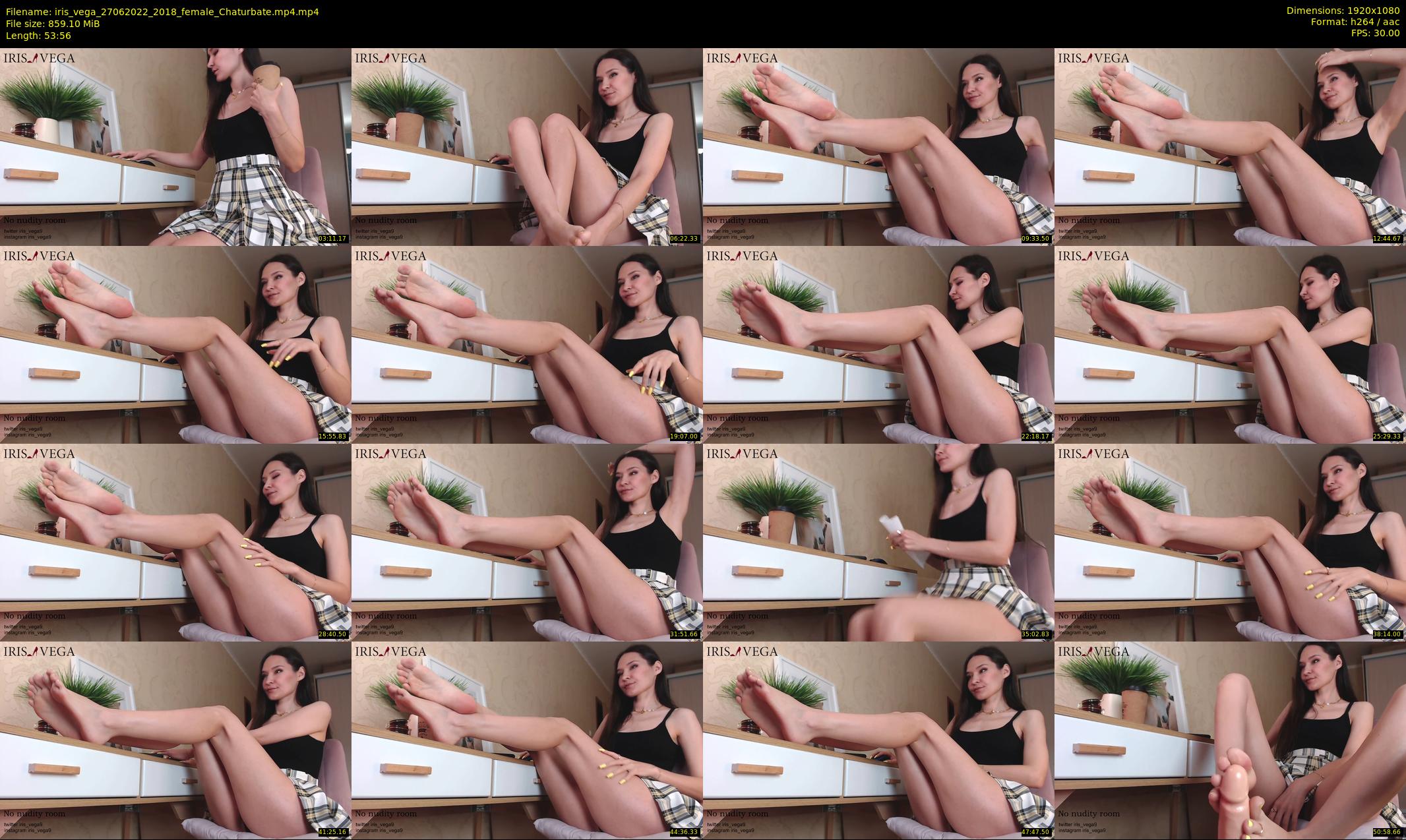 iris_vega — 54 minute Chaturbate female cam show recording, 1080p, Jun 27, 2022