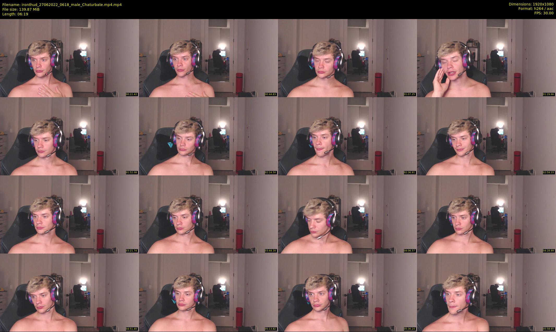ironthud — 7 minute Chaturbate male cam show recording, 1080p, Jun 27, 2022