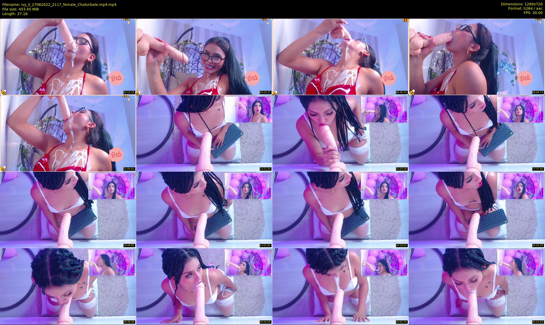 ivy_li — 38 minute Chaturbate female cam show recording, 720p, Jun 27, 2022