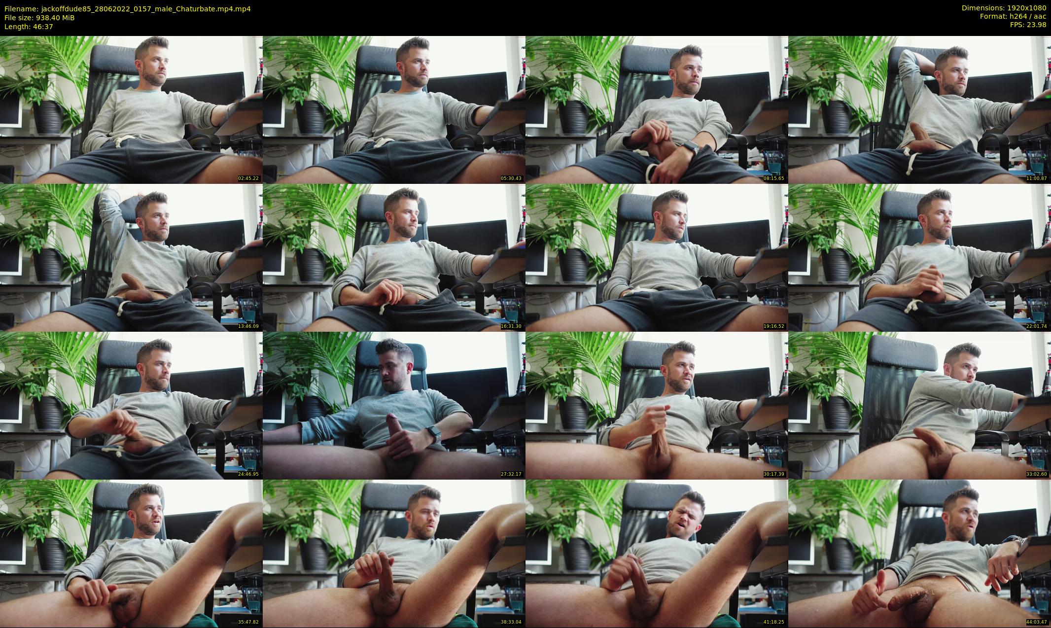 jackoffdude85 — 47 minute Chaturbate male cam show recording, 1080p, Jun 28, 2022