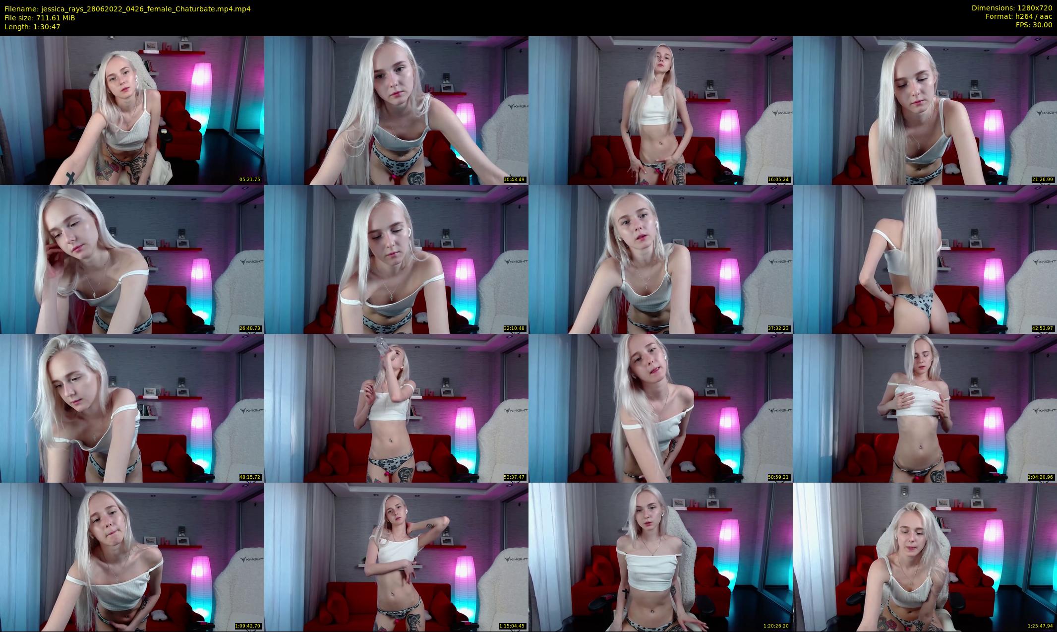 jessica_rays — 91 minute Chaturbate couple cam show recording, 720p, Jun 28, 2022