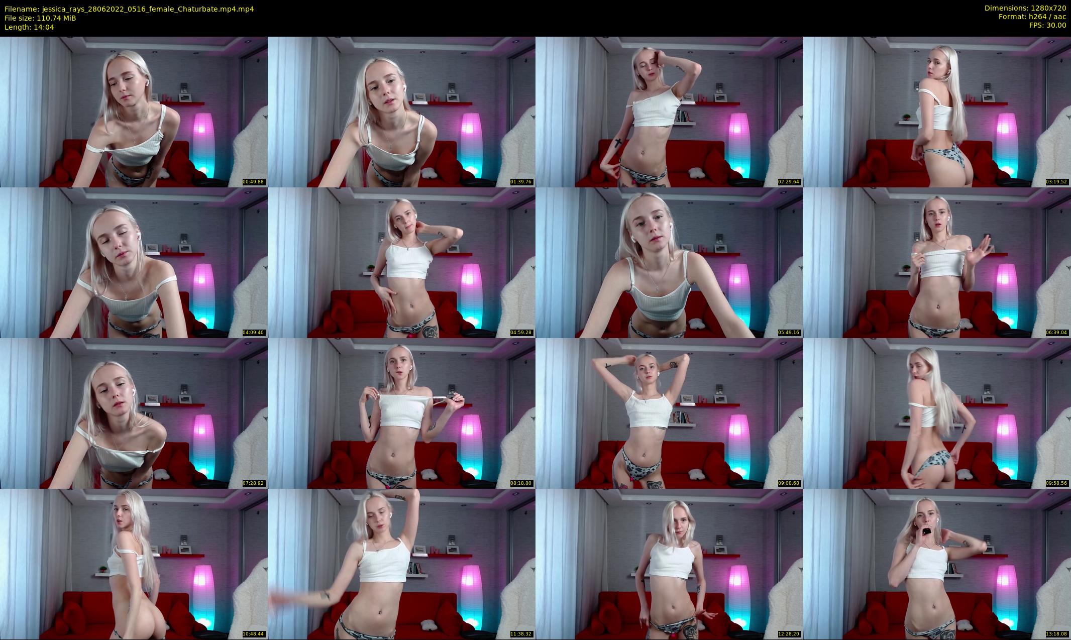 jessica_rays — 15 minute Chaturbate couple cam show recording, 720p, Jun 28, 2022