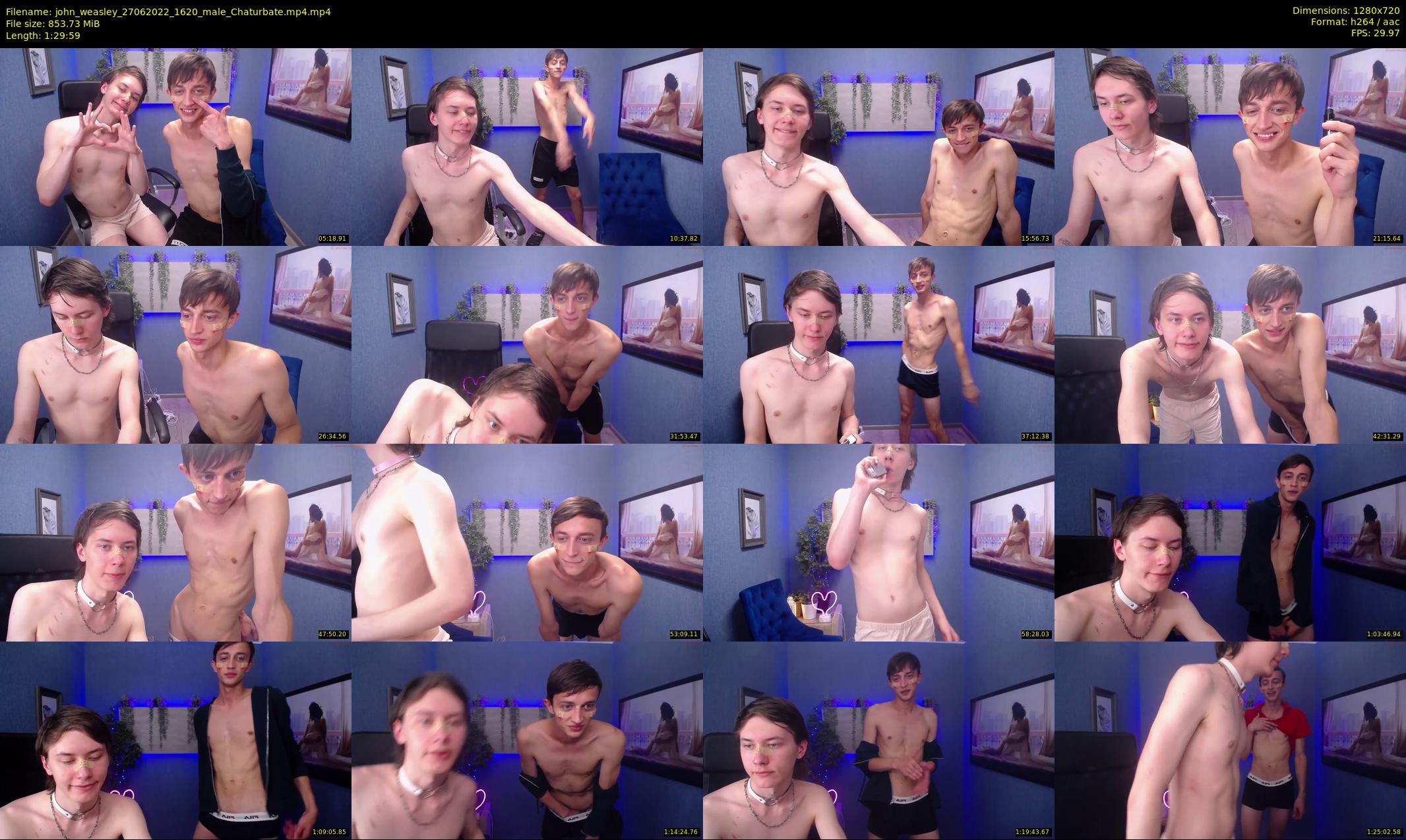 john_weasley — 90 minute Chaturbate male cam show recording, 720p, Jun 27, 2022