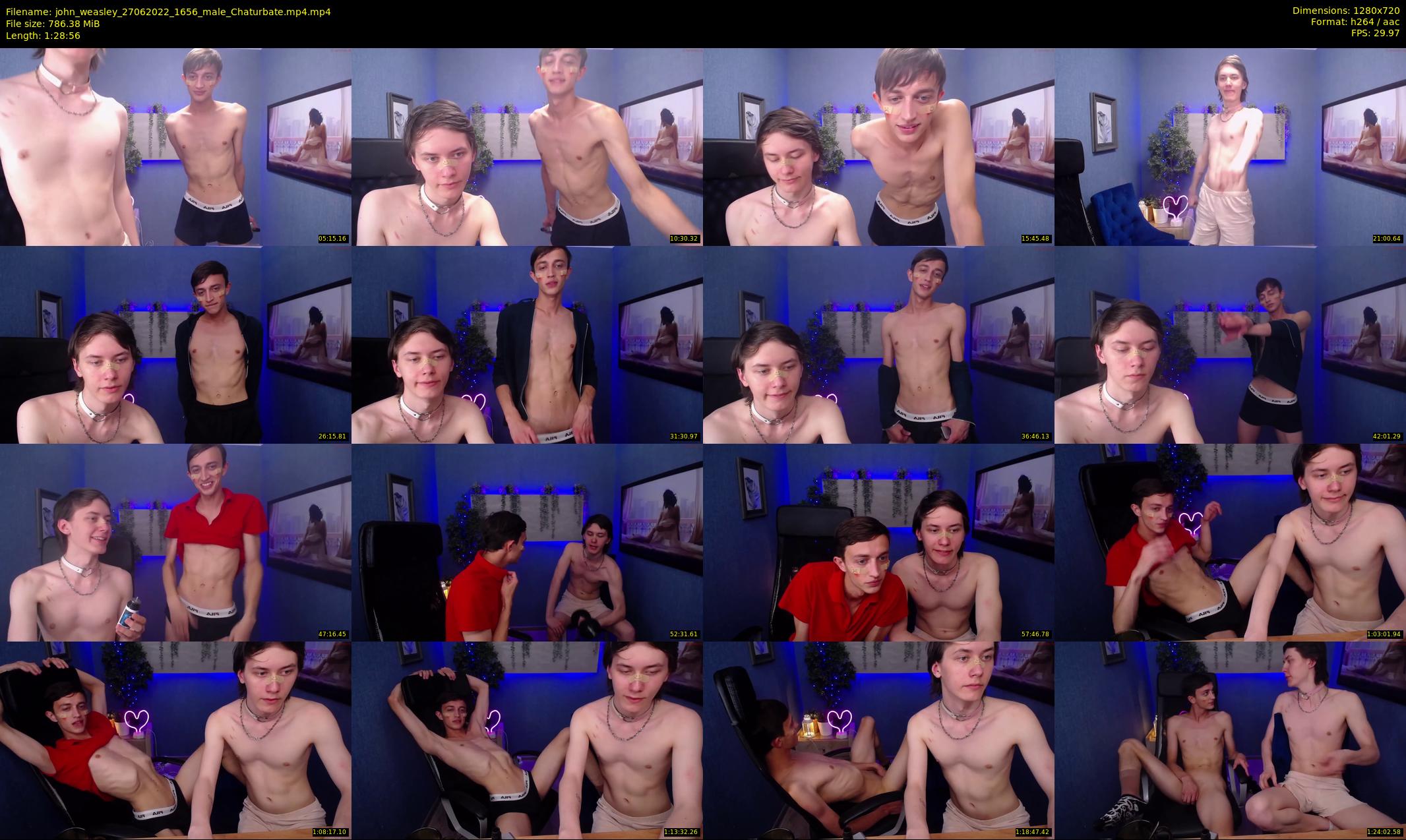 john_weasley — 89 minute Chaturbate male cam show recording, 720p, Jun 27, 2022