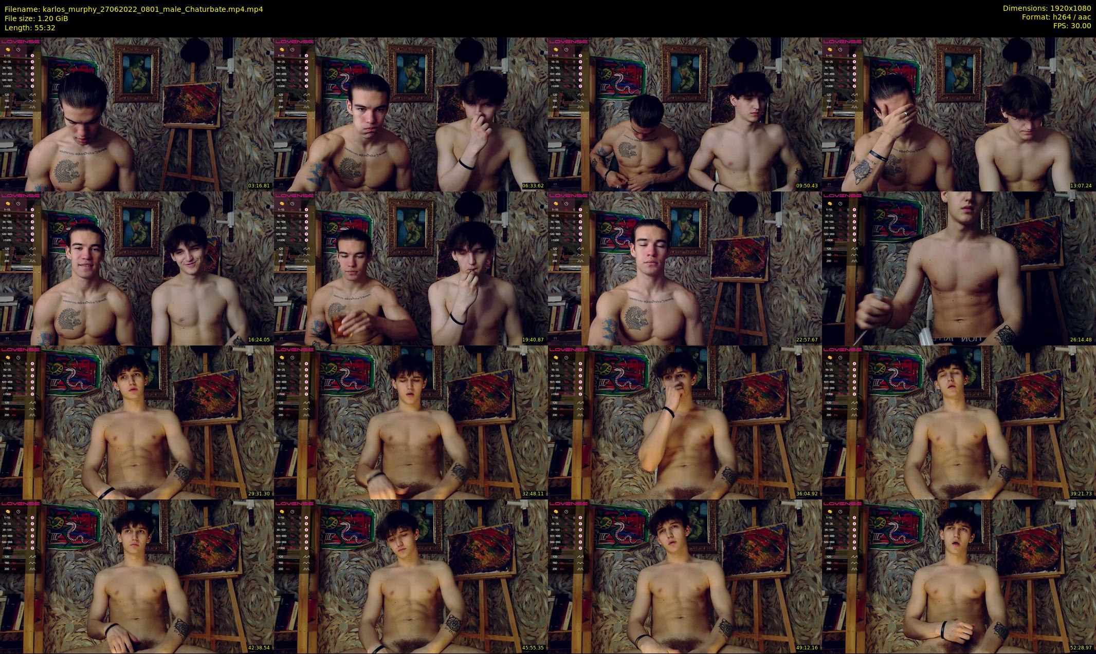 karlos_murphy — 56 minute Chaturbate male cam show recording, 1080p, Jun 27, 2022