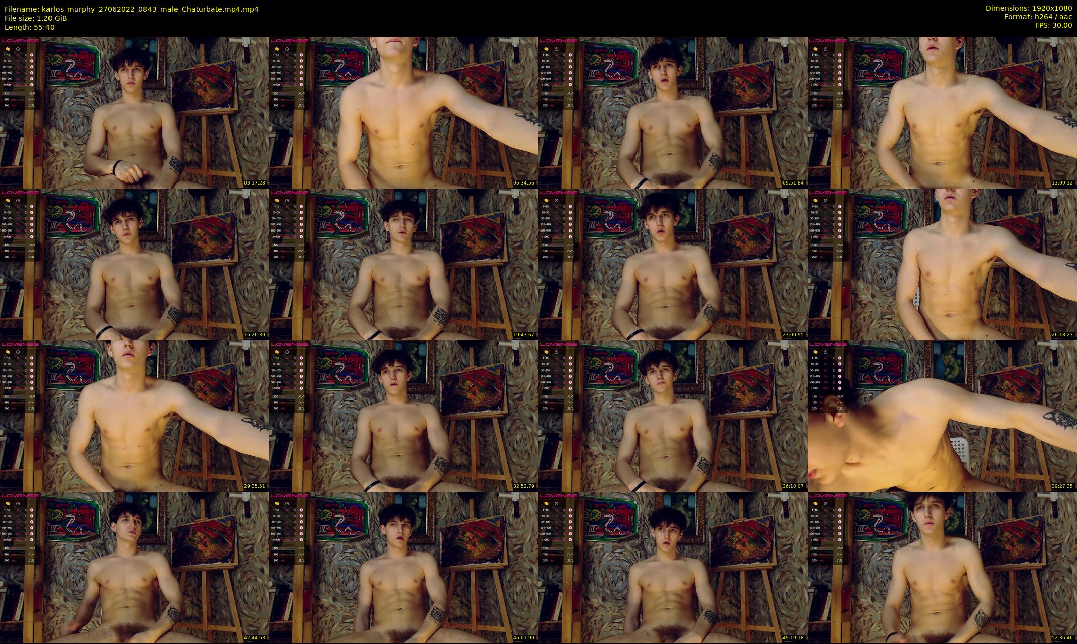 karlos_murphy — 56 minute Chaturbate male cam show recording, 1080p, Jun 27, 2022