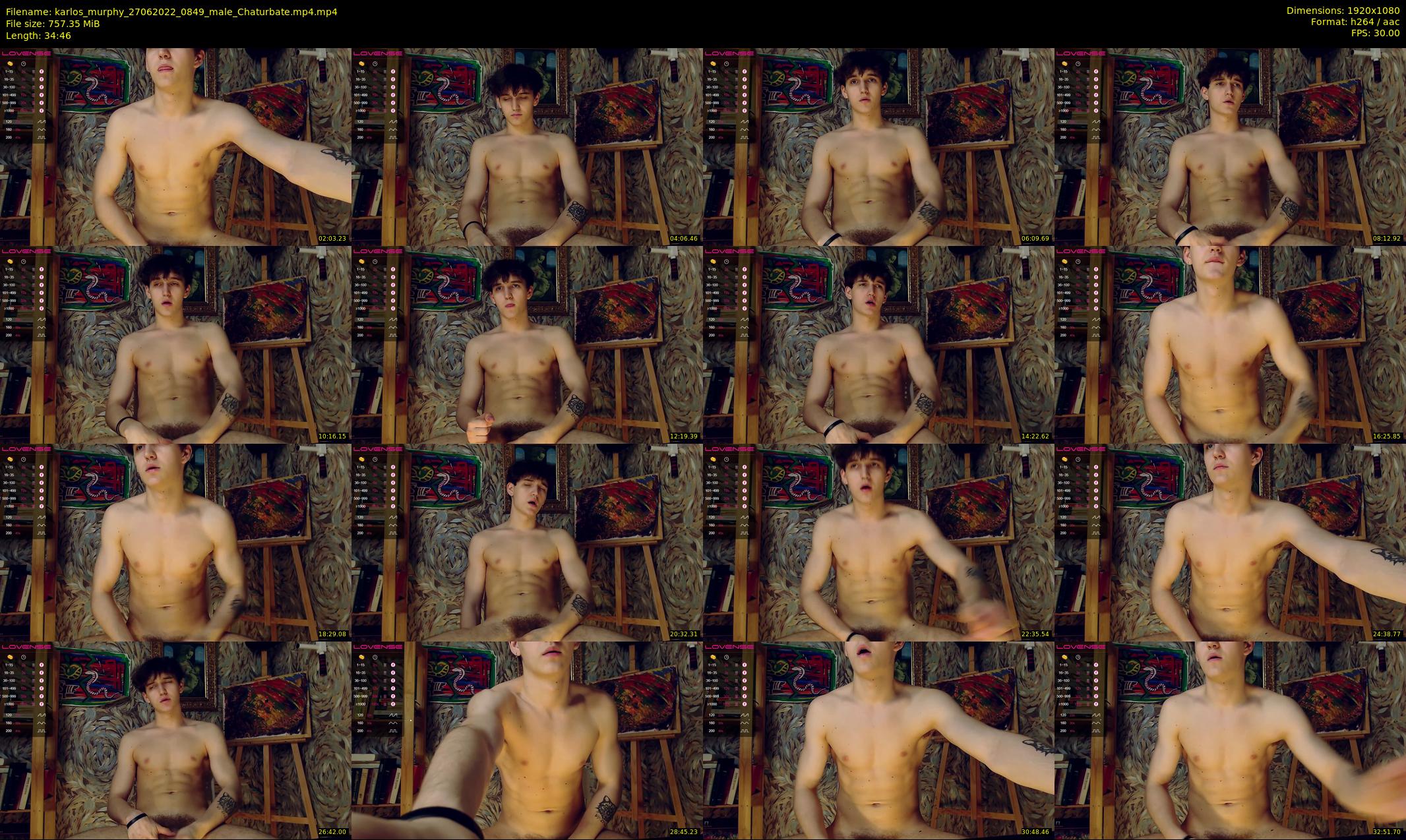 karlos_murphy — 35 minute Chaturbate male cam show recording, 1080p, Jun 27, 2022