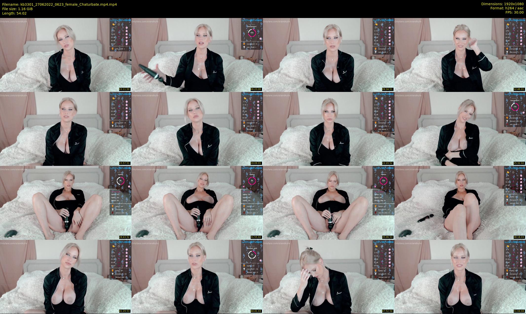 kb3301 — 55 minute Chaturbate couple cam show recording, 1080p, Jun 27, 2022